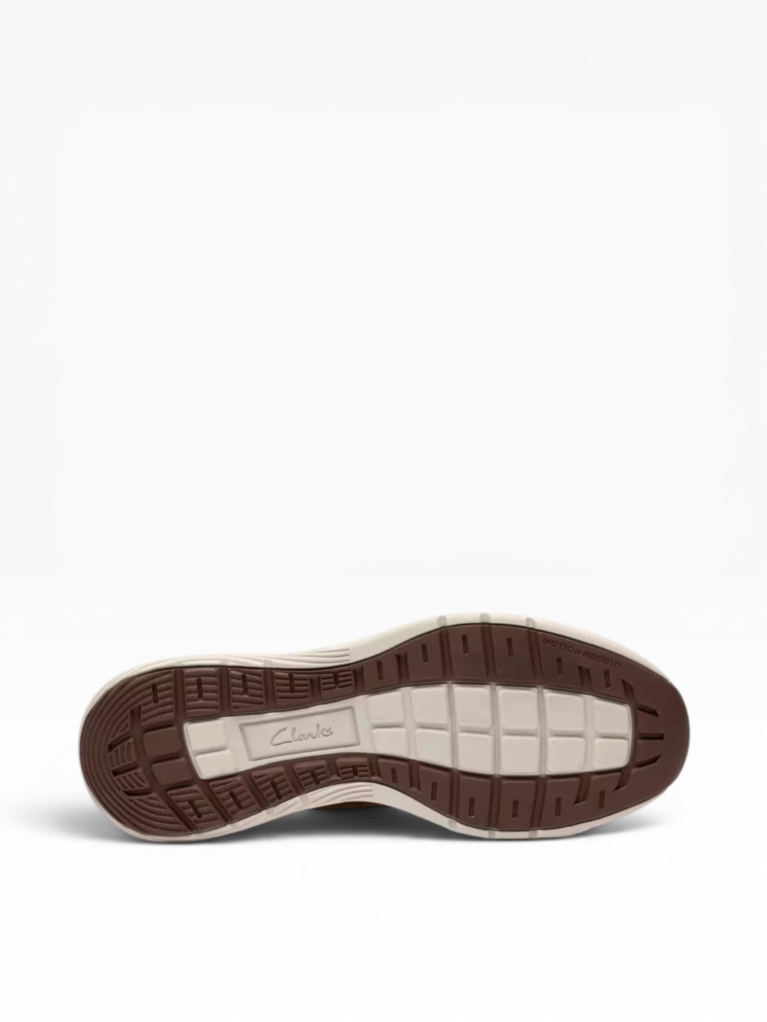 Clarks - Mens slip-on tan shoe - Motion trek LX