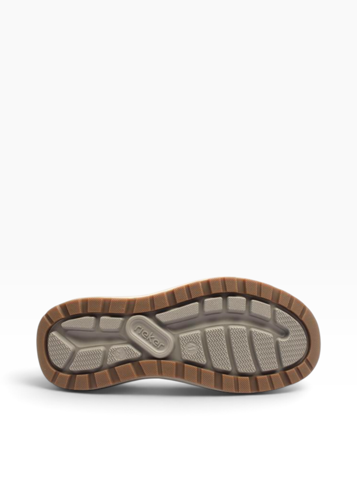 Rieker - Mens tan slip-on shoe - 06050-22