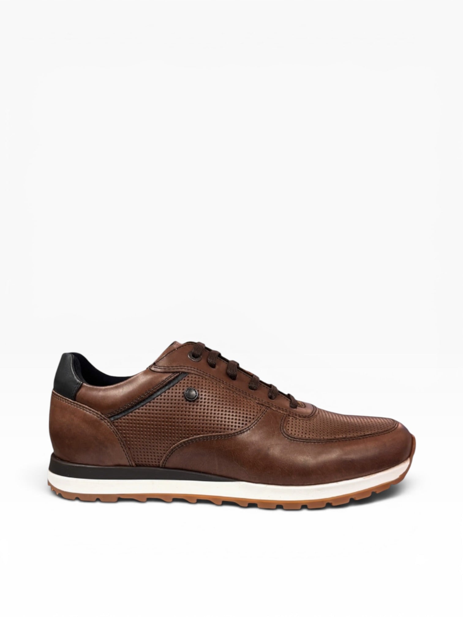 Base London - Mens brown leather shoe - Lancaster