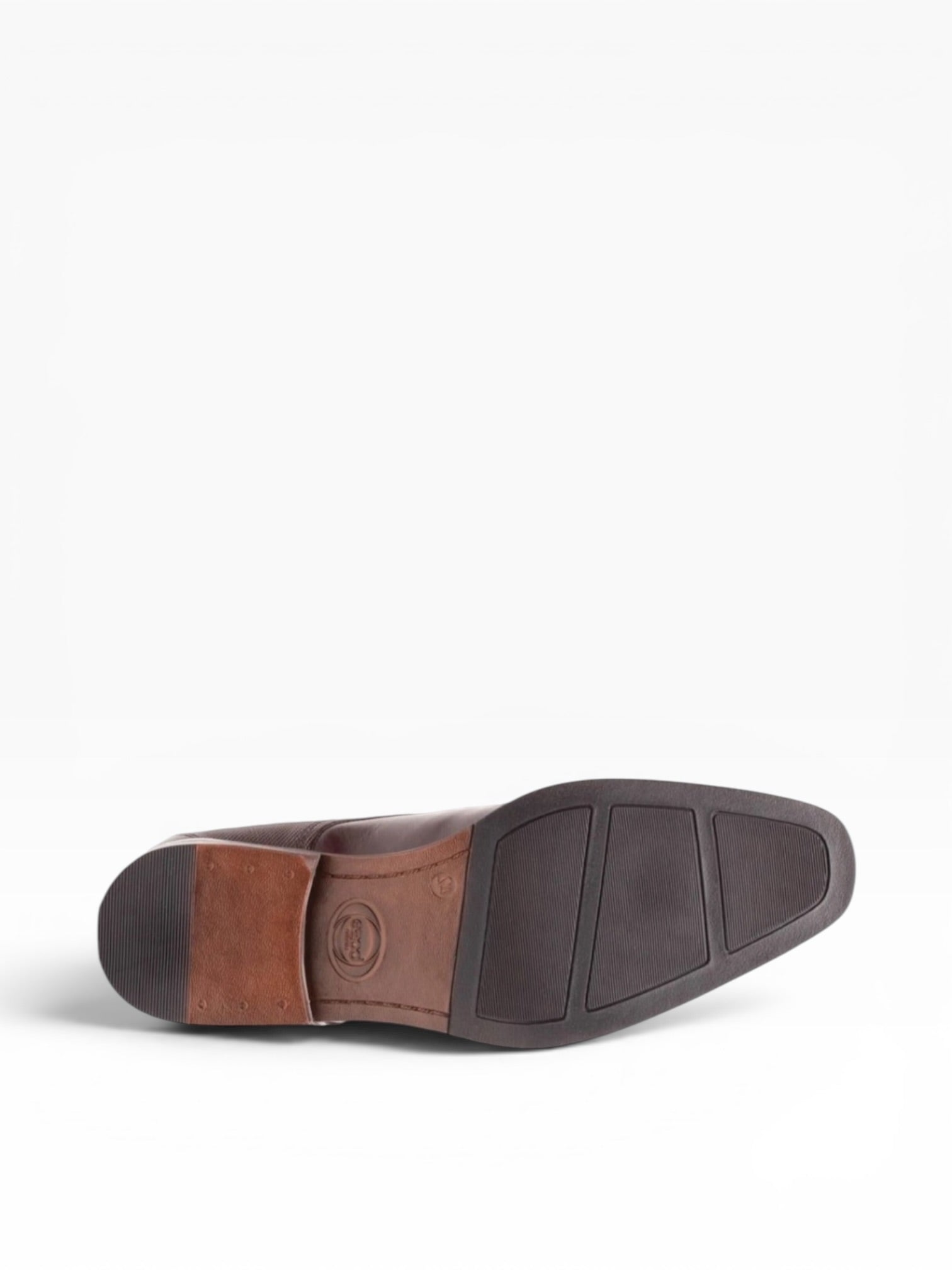 Base London - Mens dark tan shoes - Dome