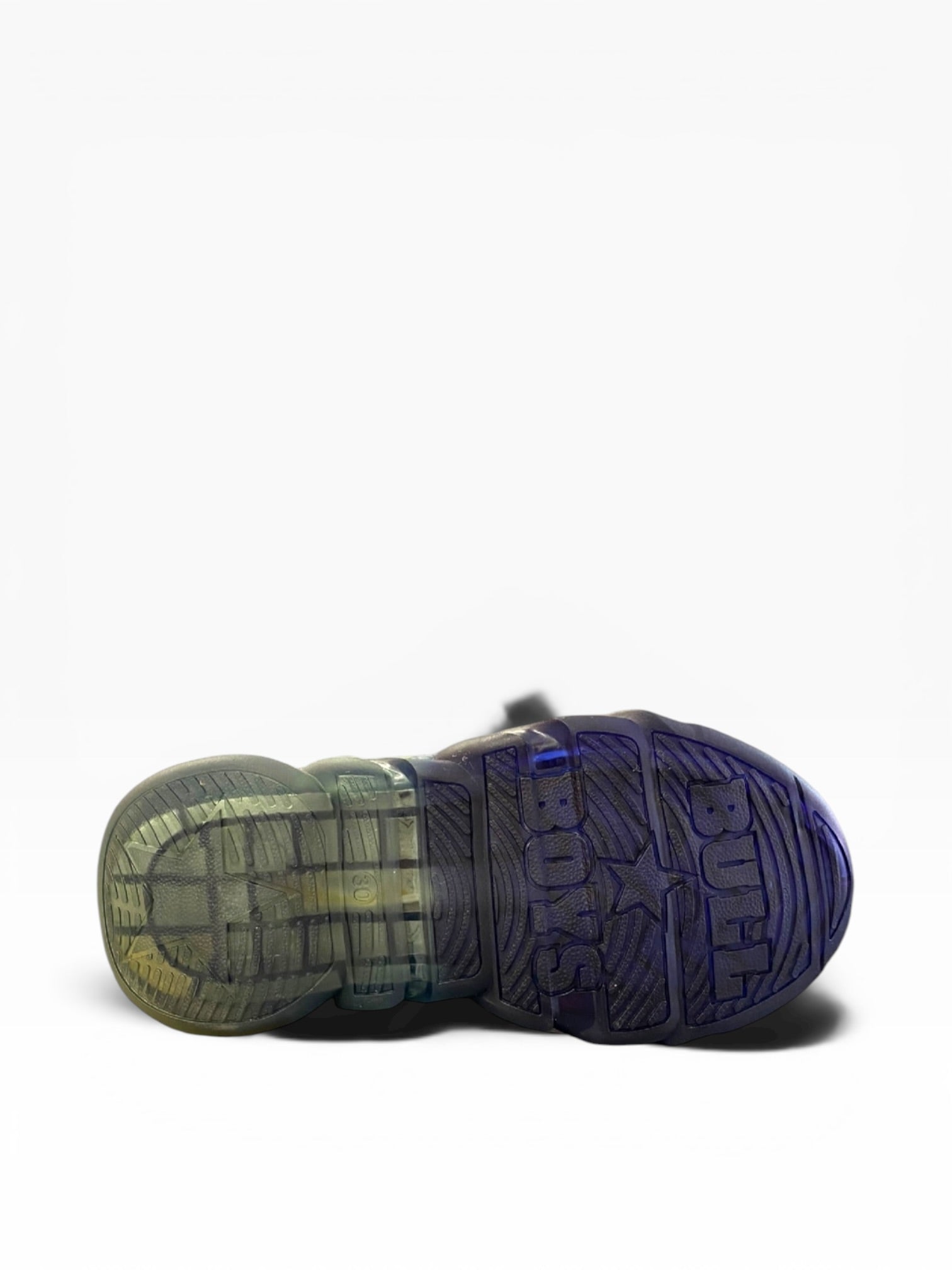 Bull boy - Navy/white dinosaur runner - DNAL3362