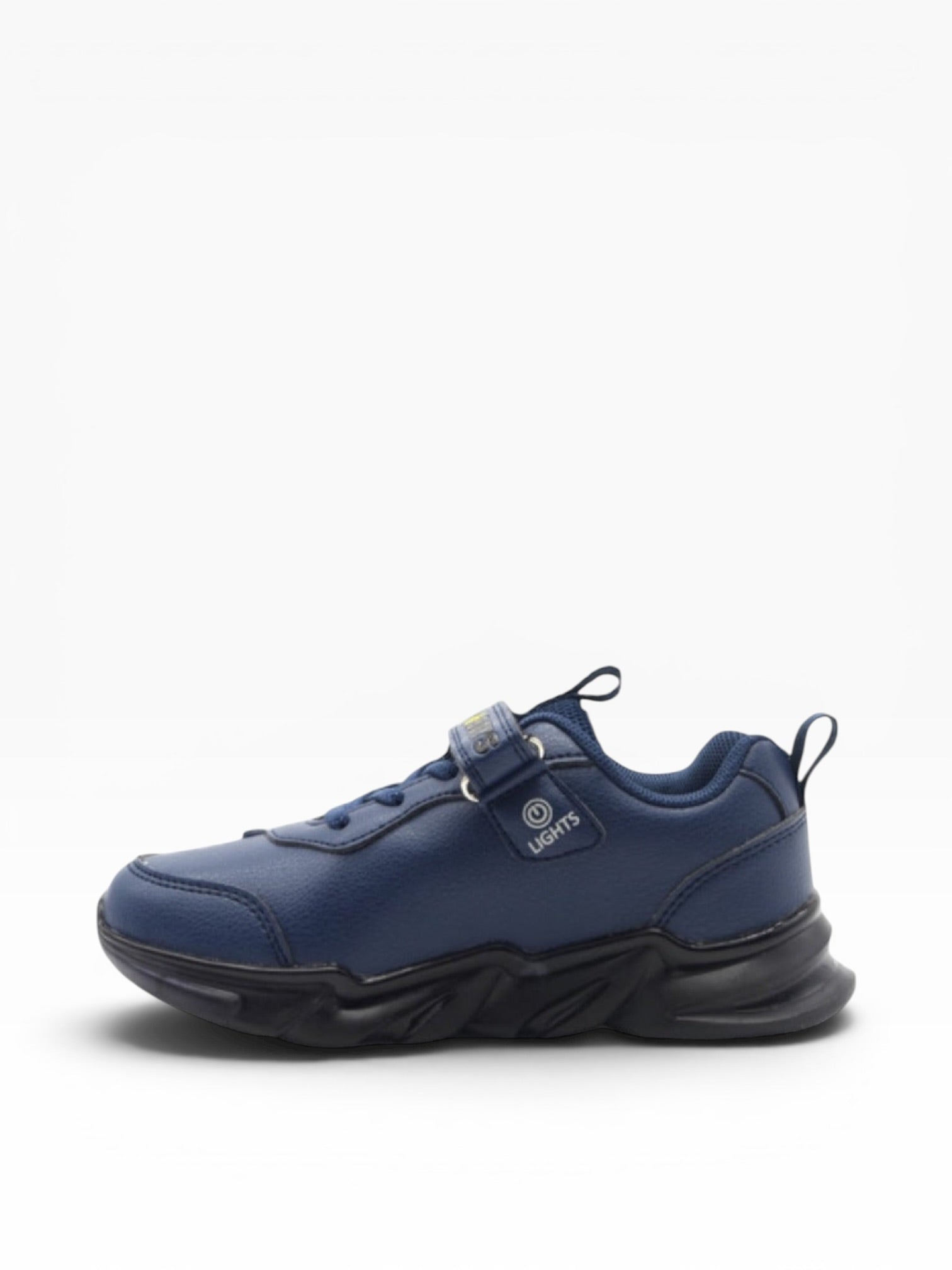 Bull Boys - Boys navy  light-up runner - Spinosauro