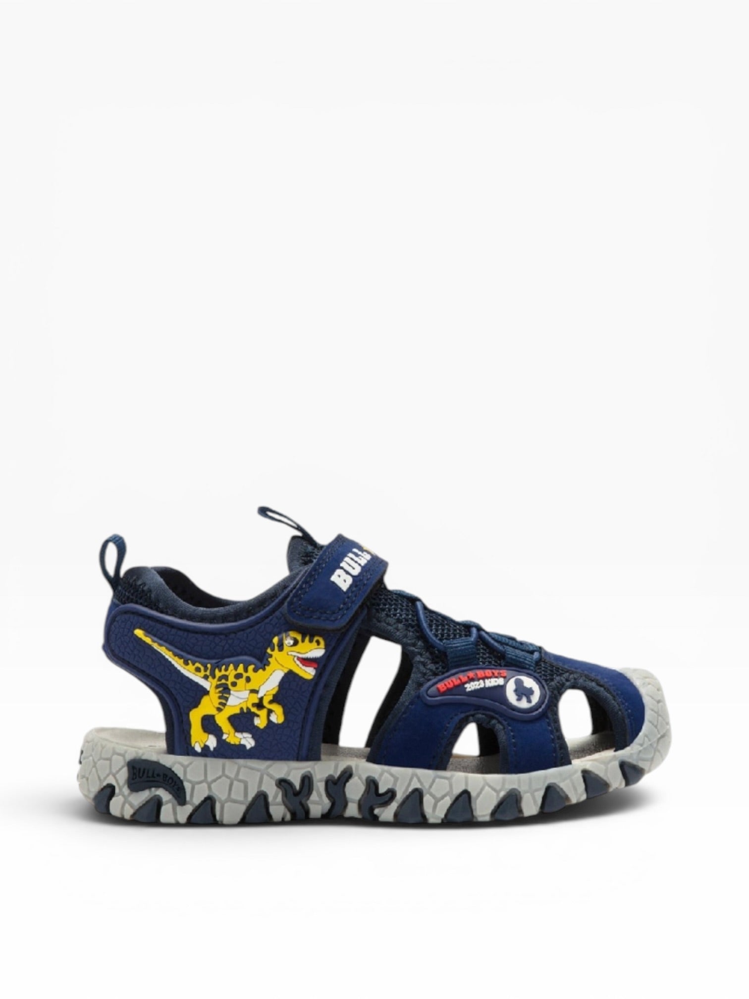 Bull boys - Boys navy light-up sandal - Velociraptor