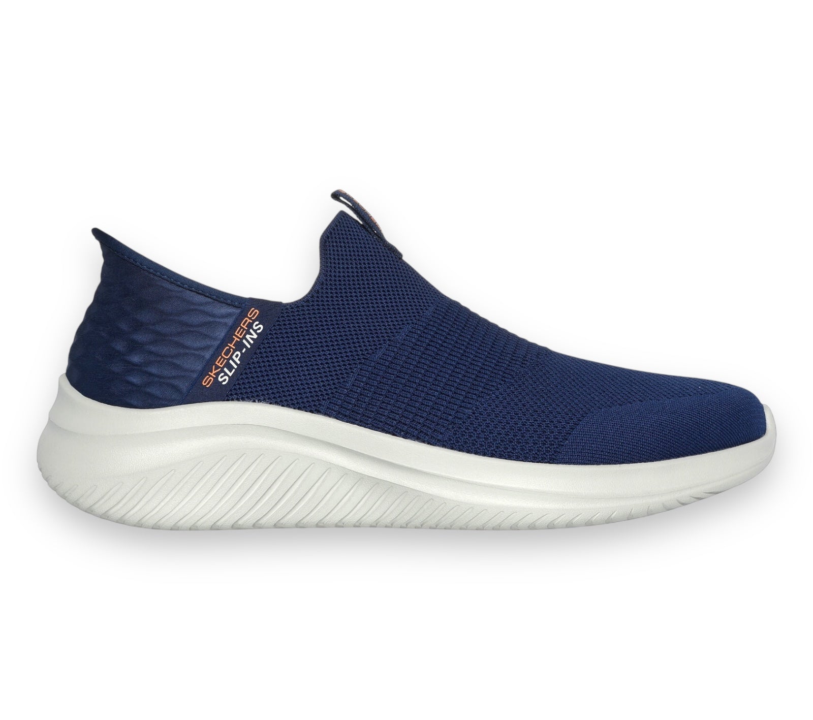 Skechers - Men’s navy slip-in runner - Smooth step