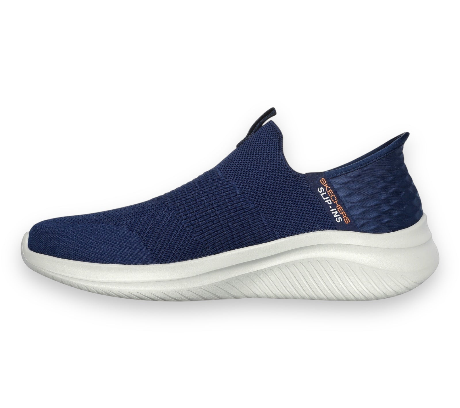 Skechers - Men’s navy slip-in runner - Smooth step