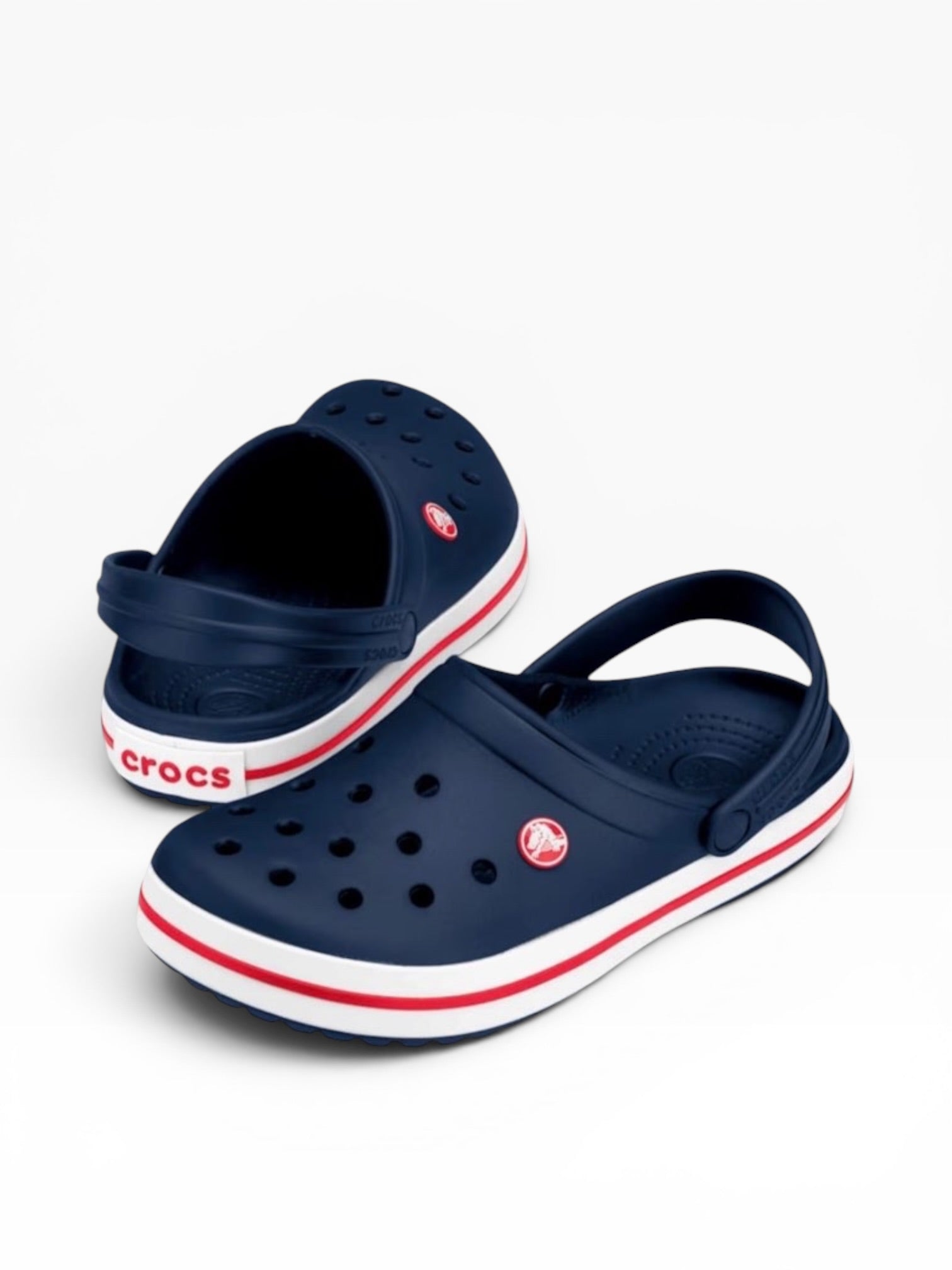 Crocs - Boys navy/red -  Crocband clog