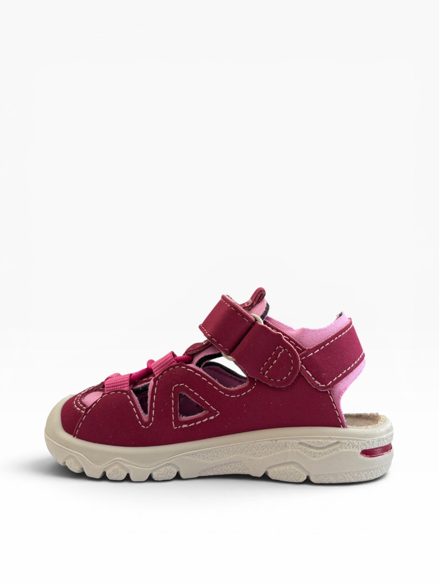 Ricosta - Girls dark pink closed toe sandal - Gary