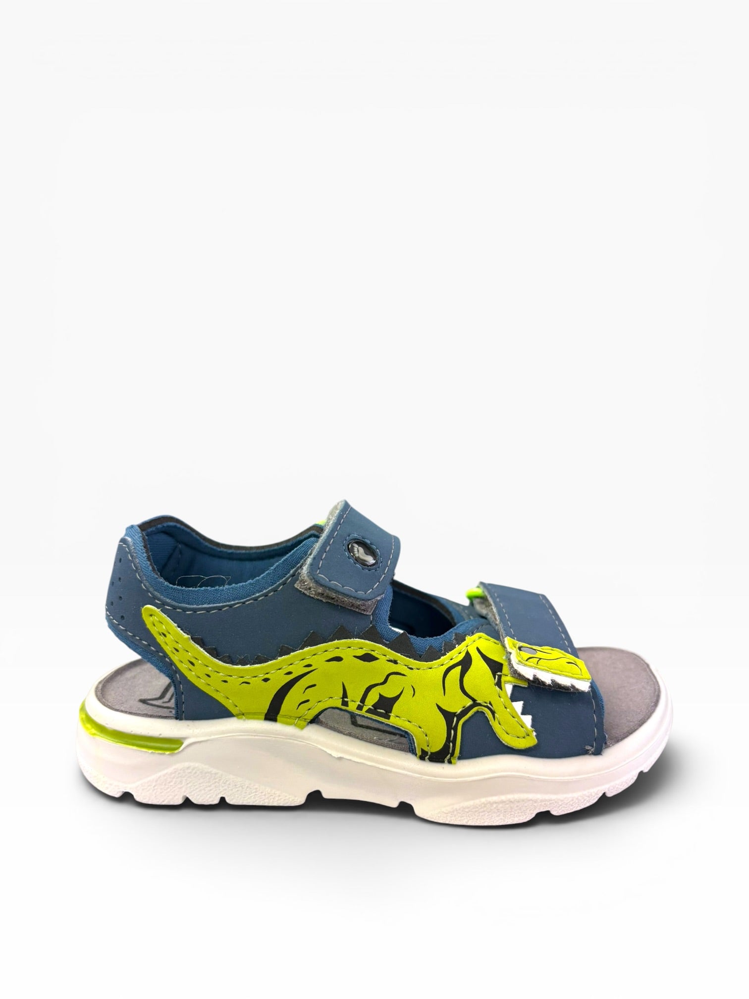 Ricosta - Boys Navy dinosaur sandal - Raptor