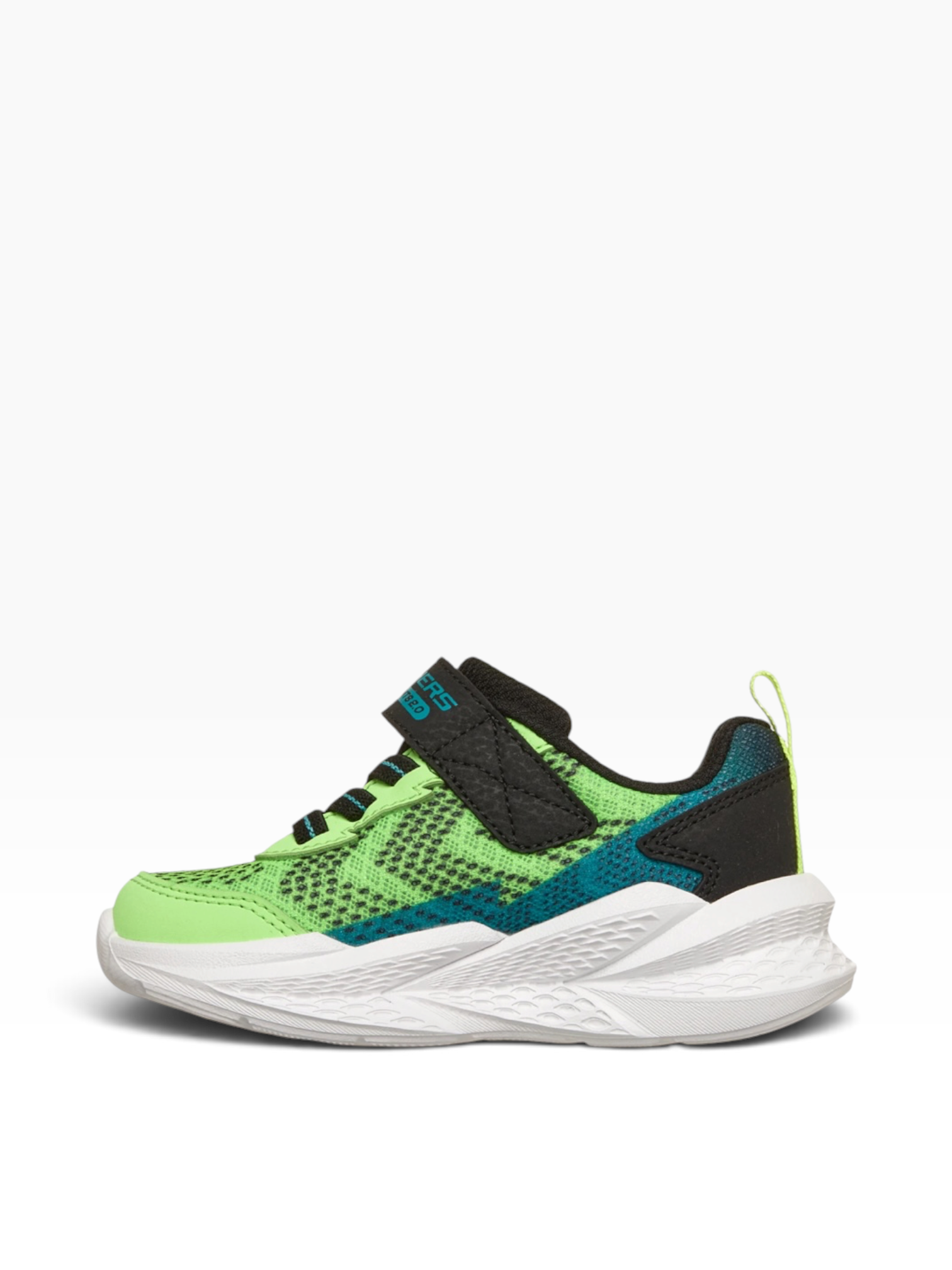Skechers - Boys lime/black runner - Meteor lights 2.0
