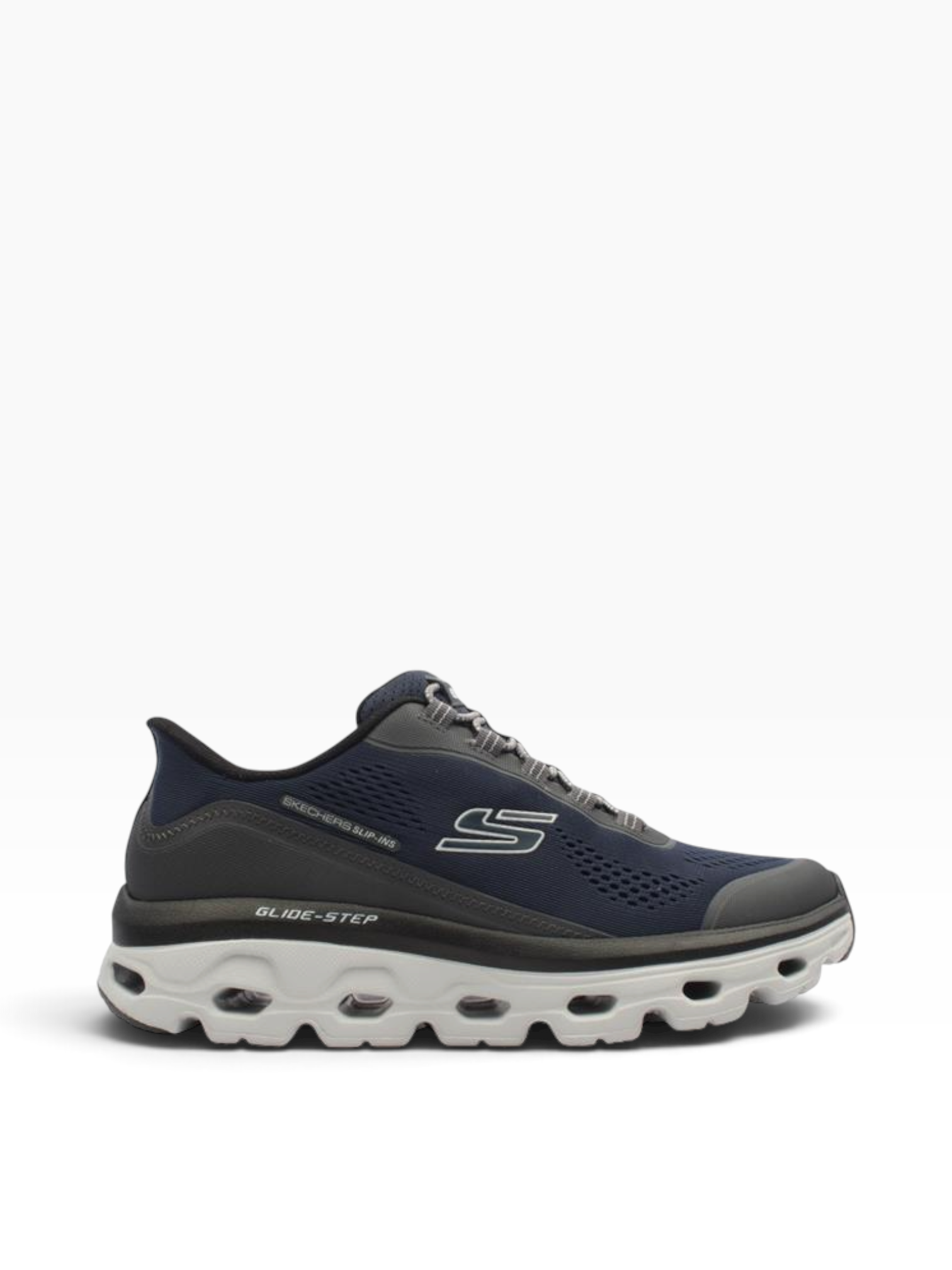 Skechers - Mens navy/grey runner - Glover peak