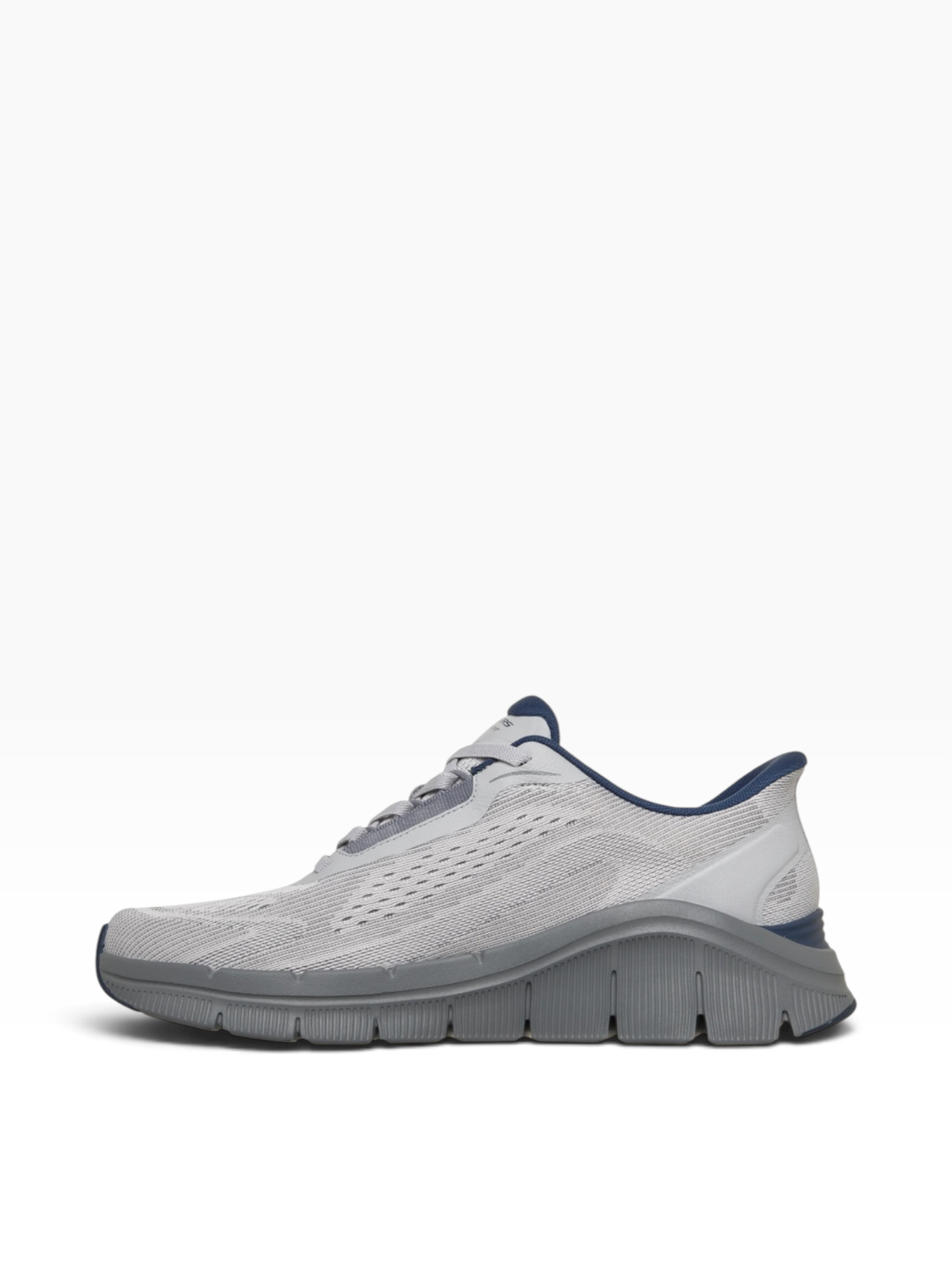 Skechers - Mens grey/navy runner - Zayder