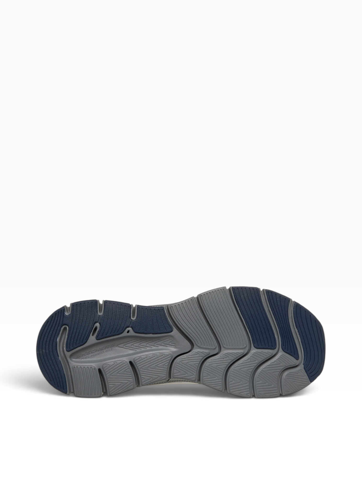 Skechers - Mens grey/navy runner - Zayder