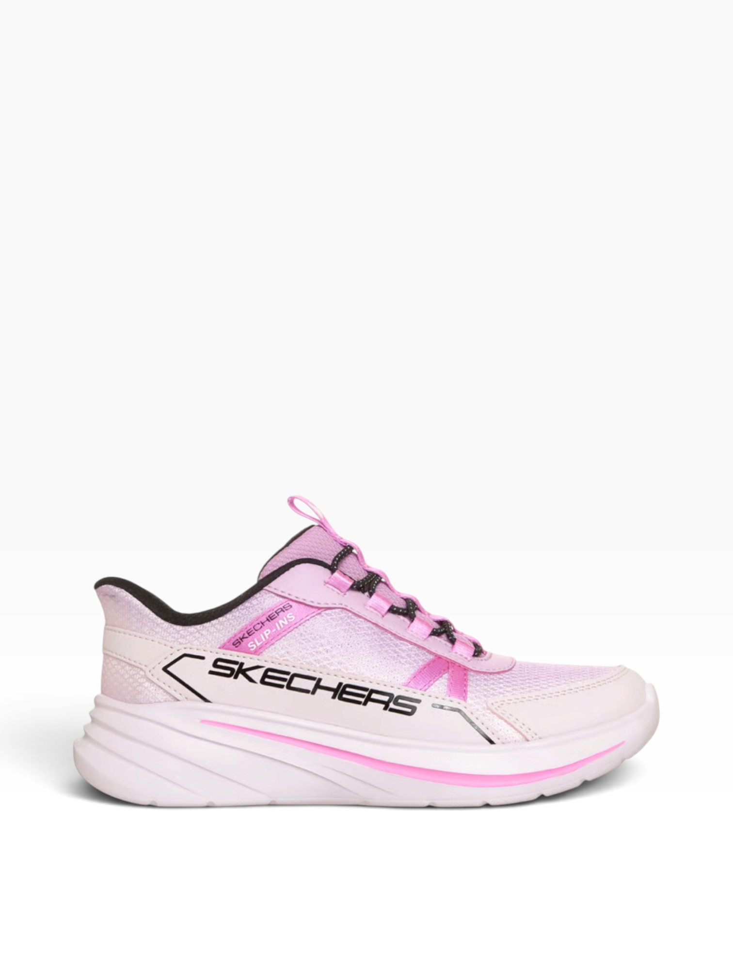 Skechers - Girls light pink slip-in runner - Sparkle sprint