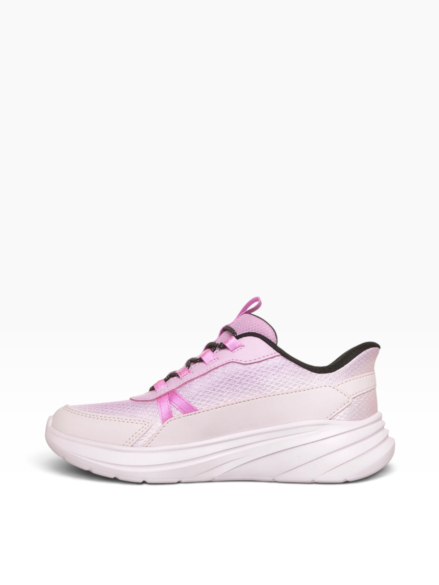 Skechers - Girls light pink slip-in runner - Sparkle sprint