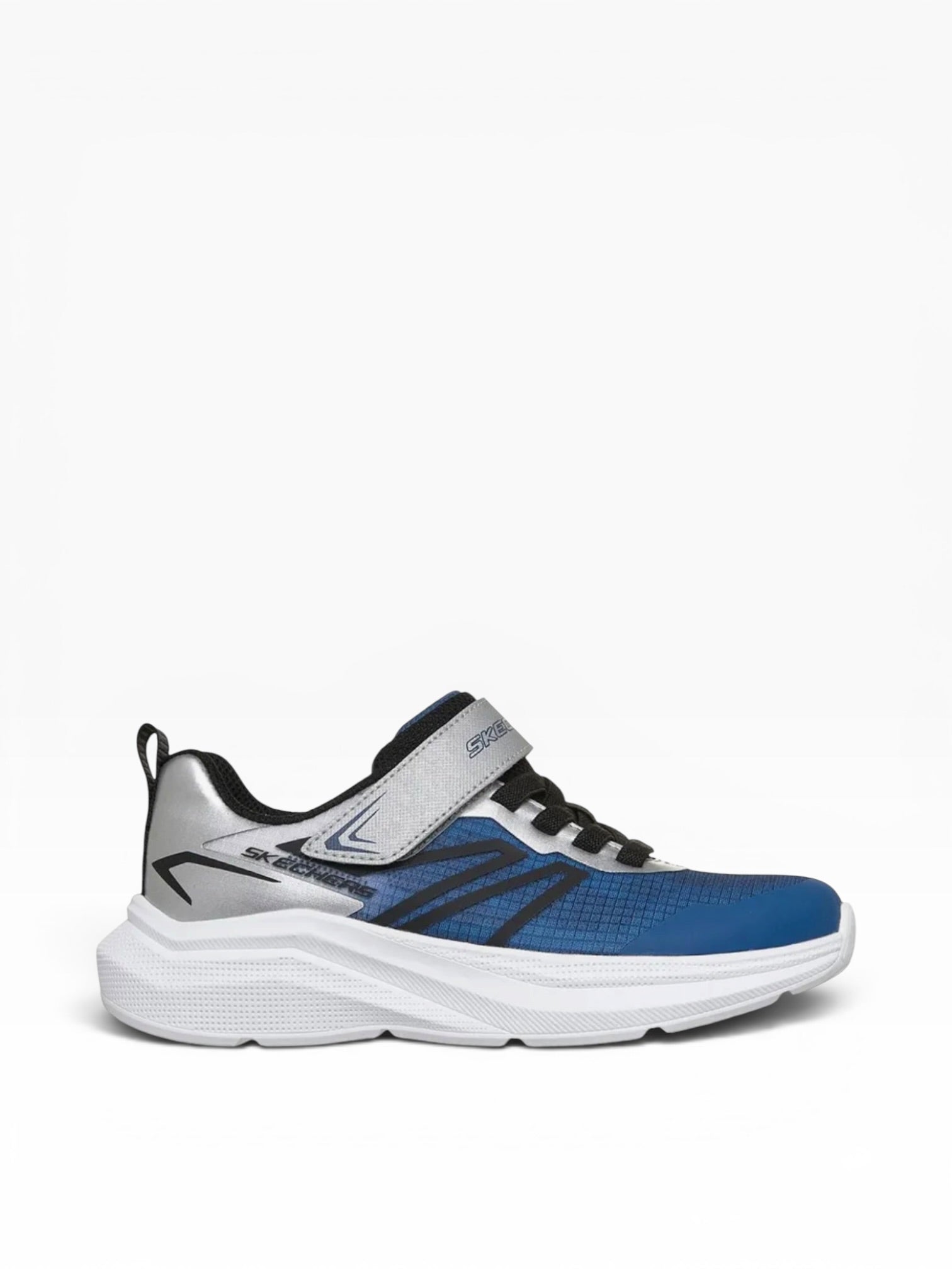 Skechers - Boys navy/silver runner - Microspec velocity