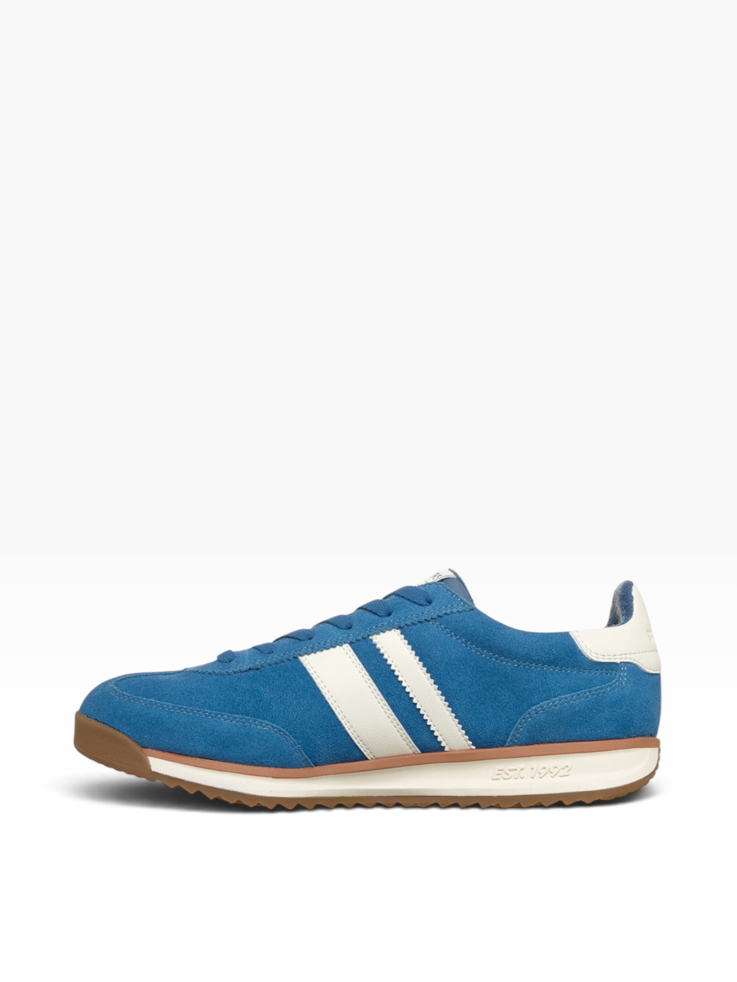 Skechers - Mens blue/white runner - Faulen
