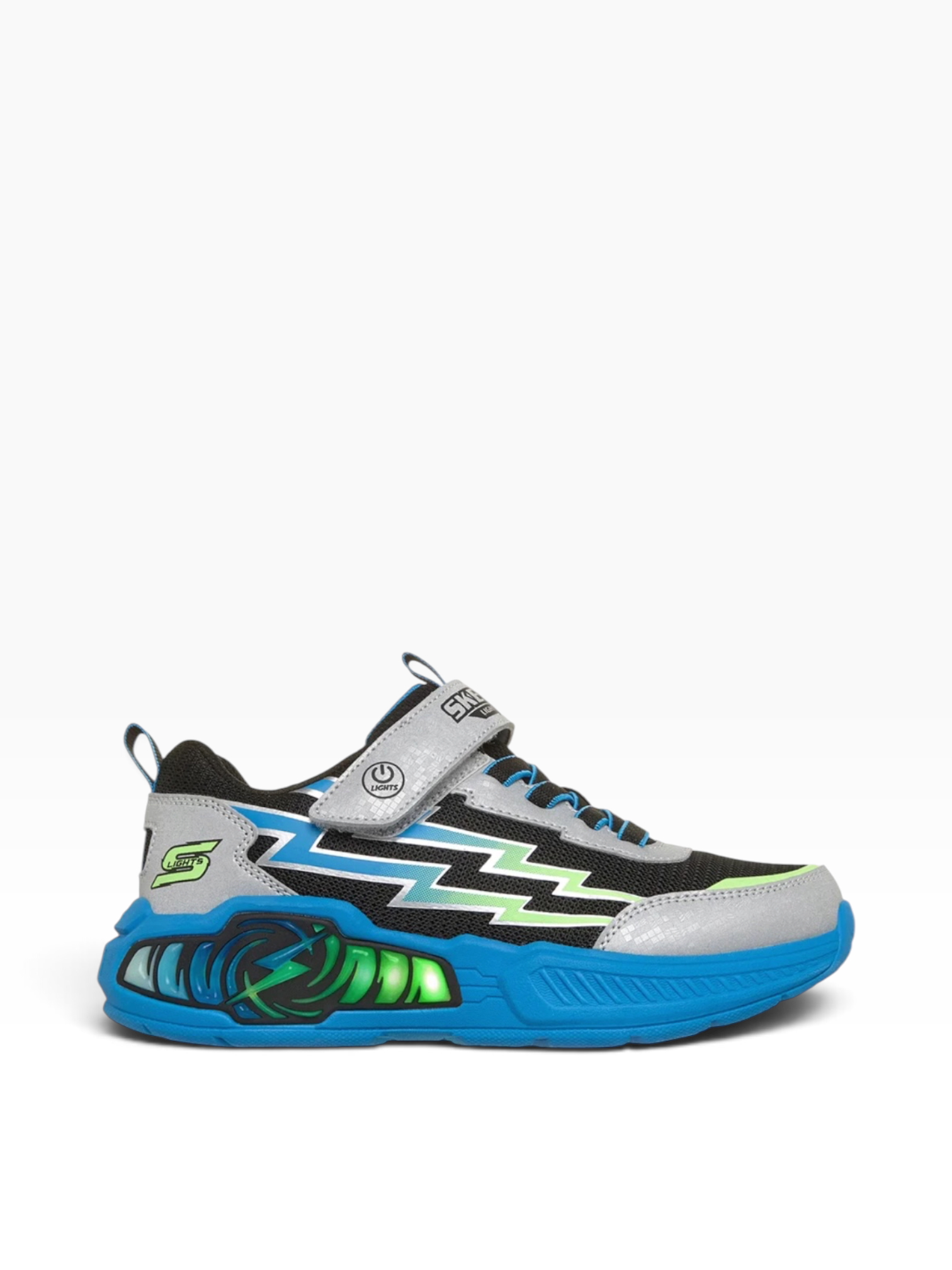 Skechers - Boys silver/multi runner - Prism tech