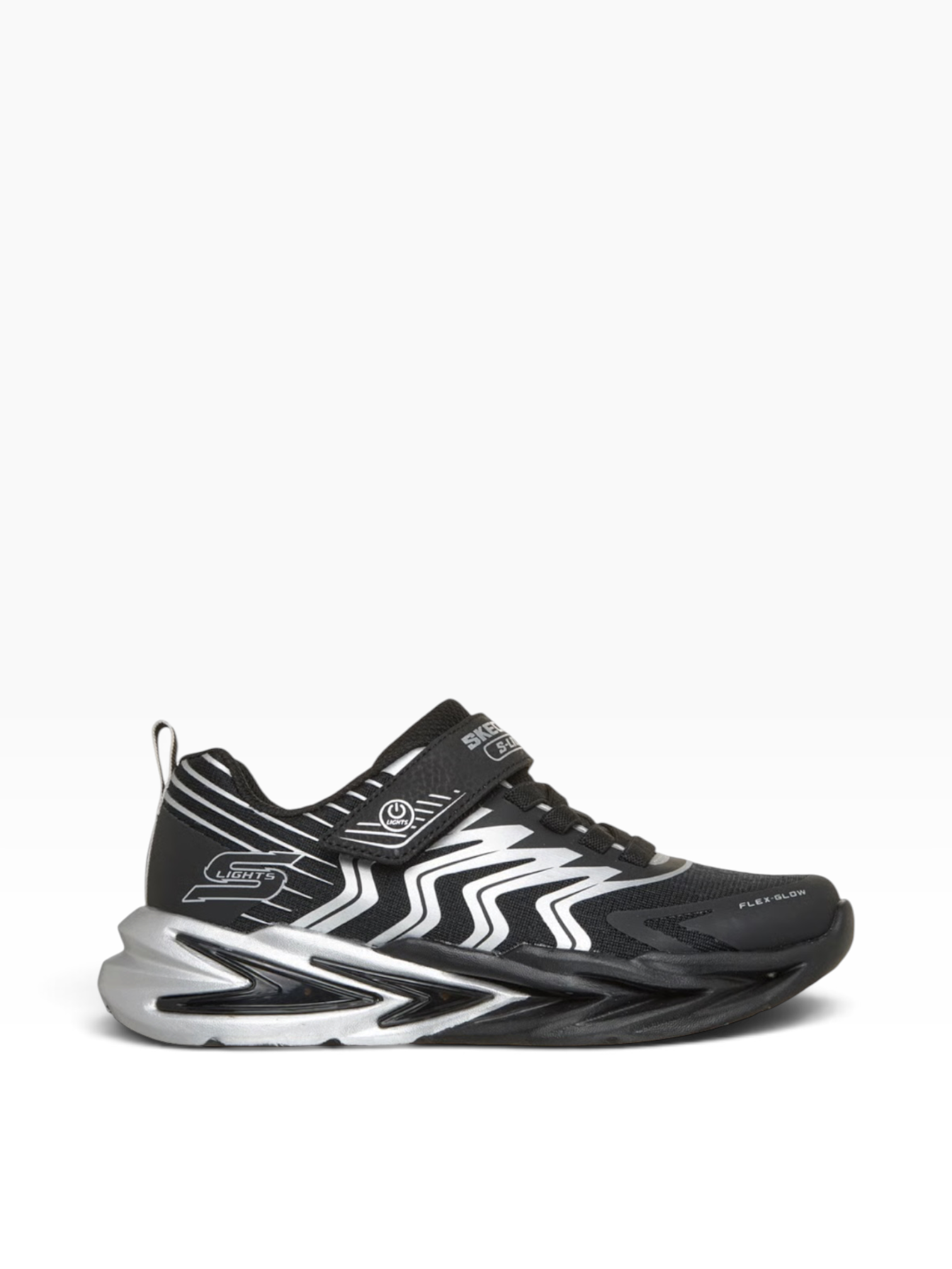 Skechers - Boys black/silver runner - Prism pacer
