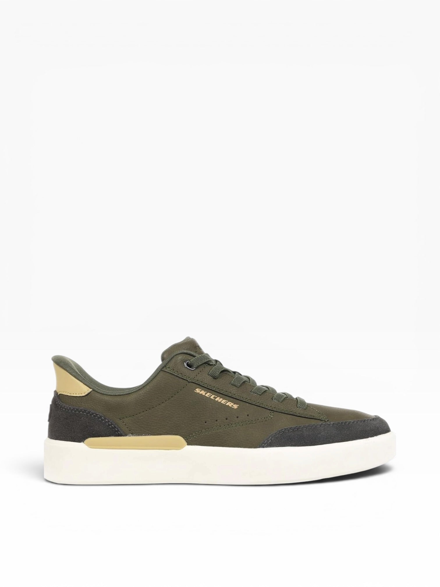 Skechers - Mens green slip-in shoe - Radical