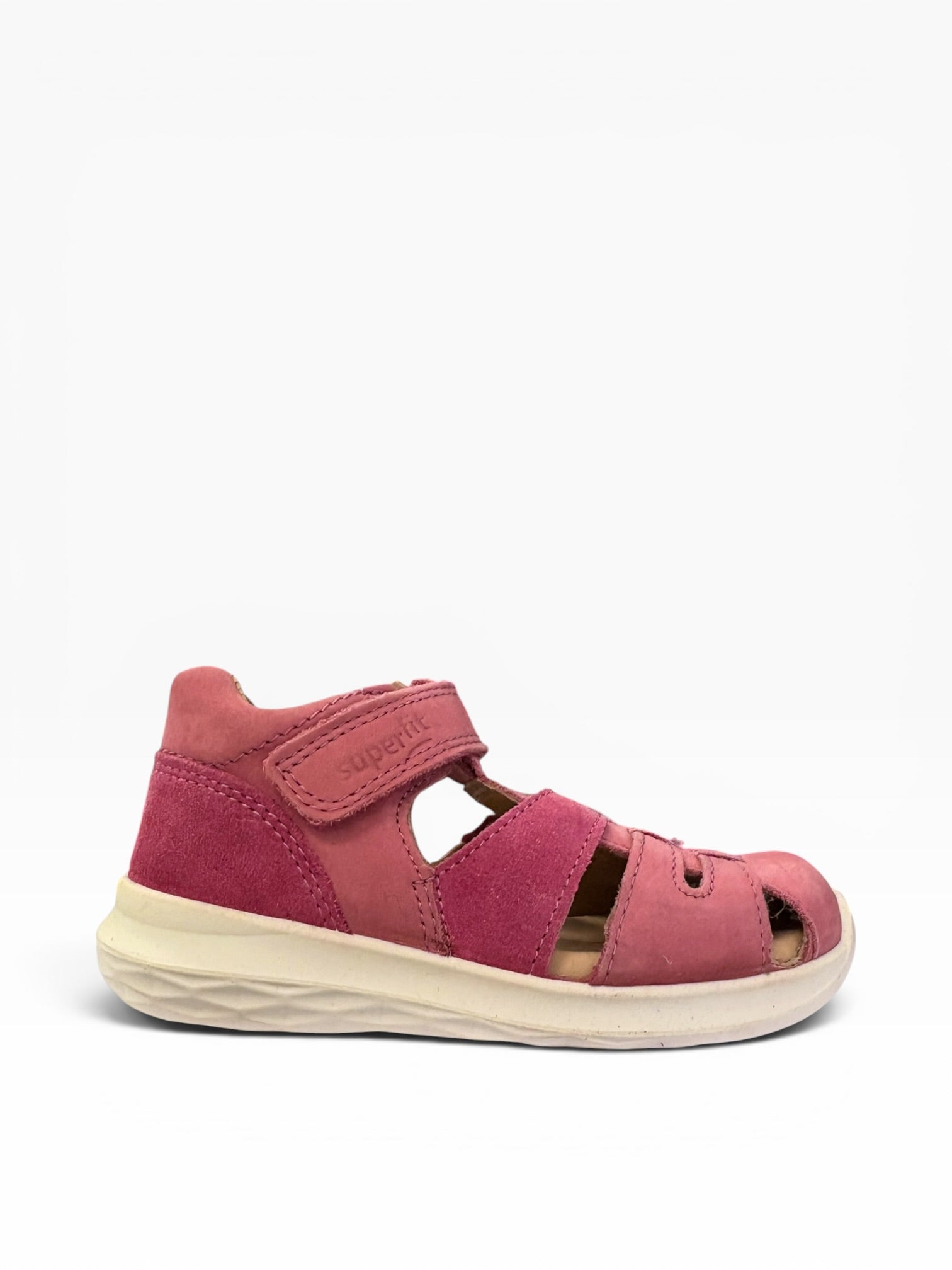 Superfit - Girls Pink Nubuck Sandal