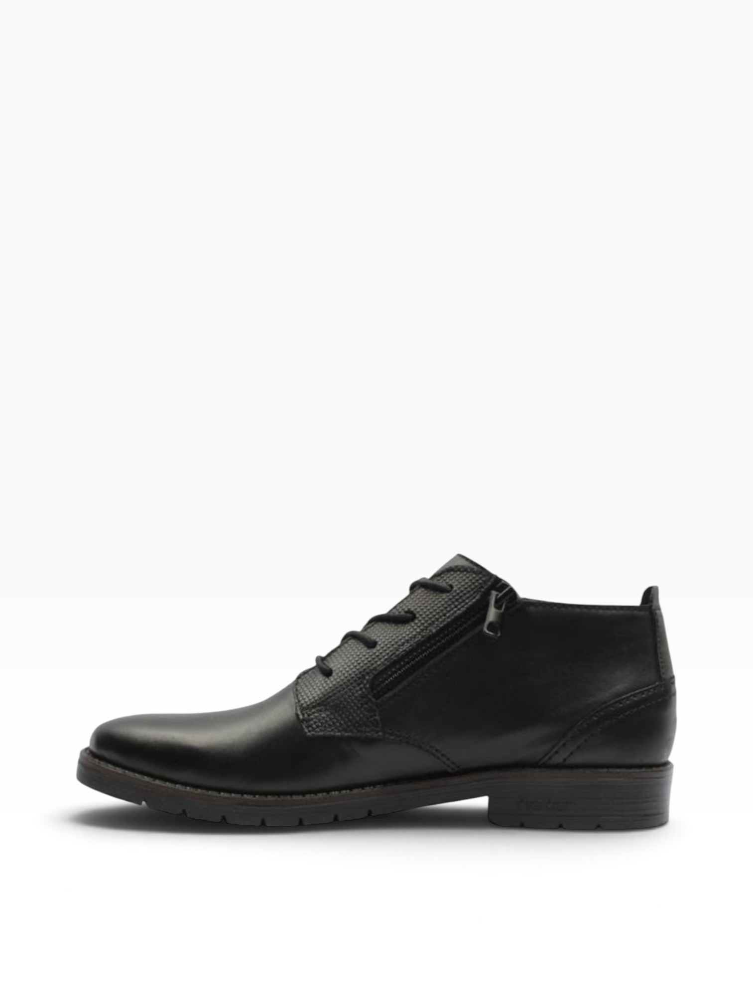 Rieker - Mens black mid boot - 13902-00
