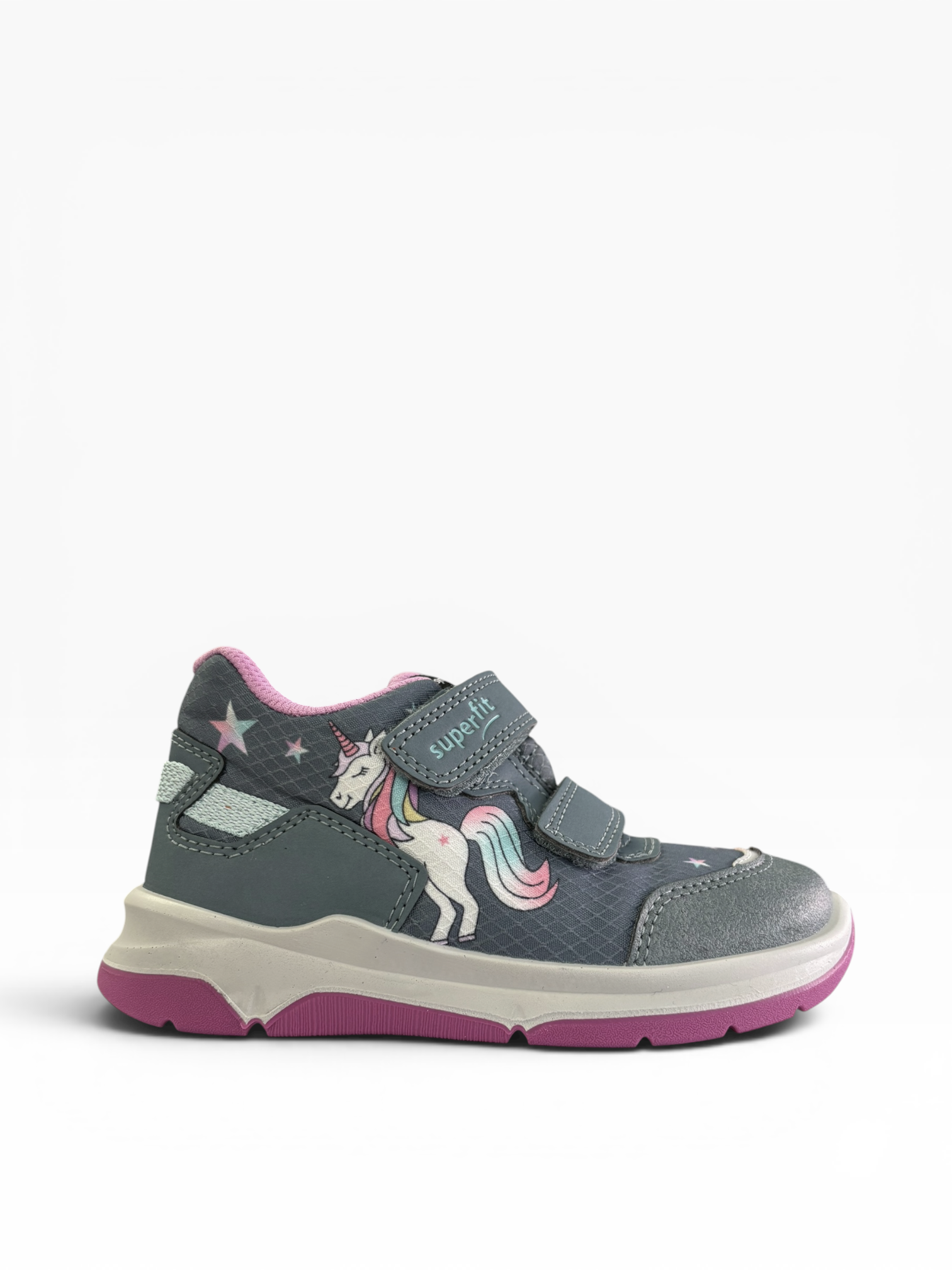 Superfit - Girls steel blue/purple boot - Cooper