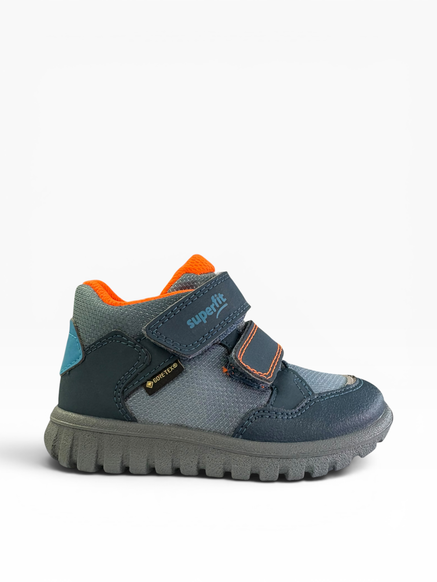 Superfit - Boys navy/orange boot - Sport7 Mini