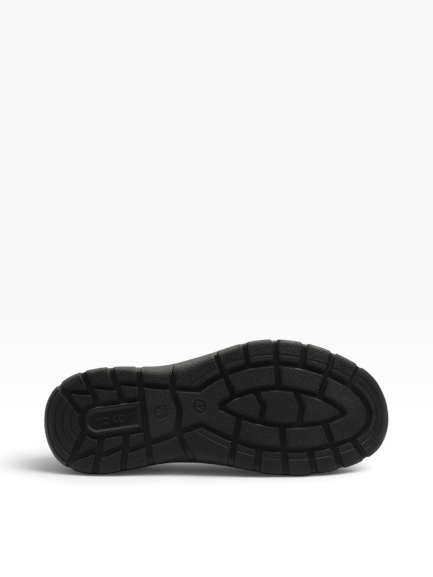 Rieker - Mens black slip on shoe - 03658-00