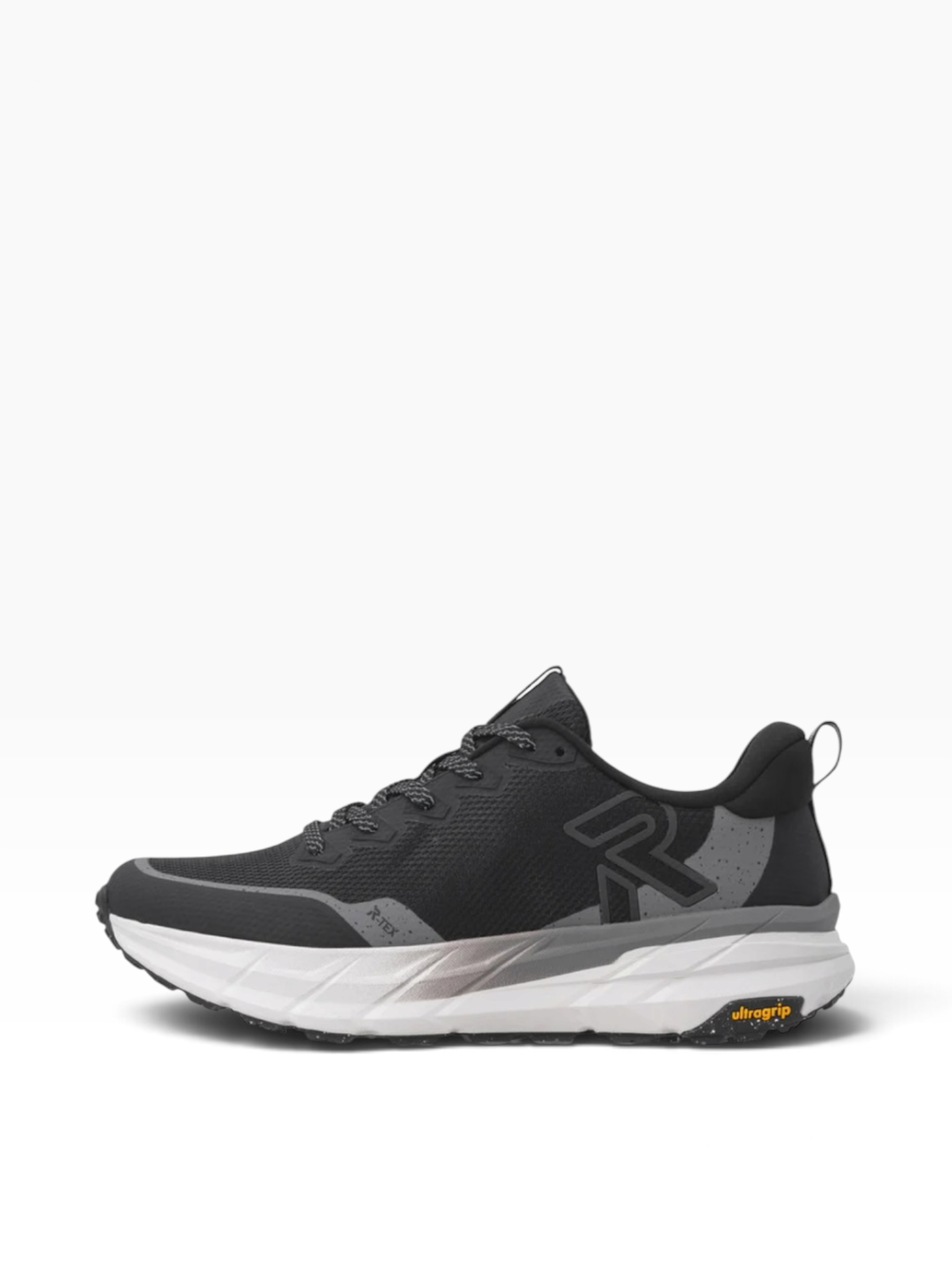 Rieker - Mens black/grey runner - U4501-00