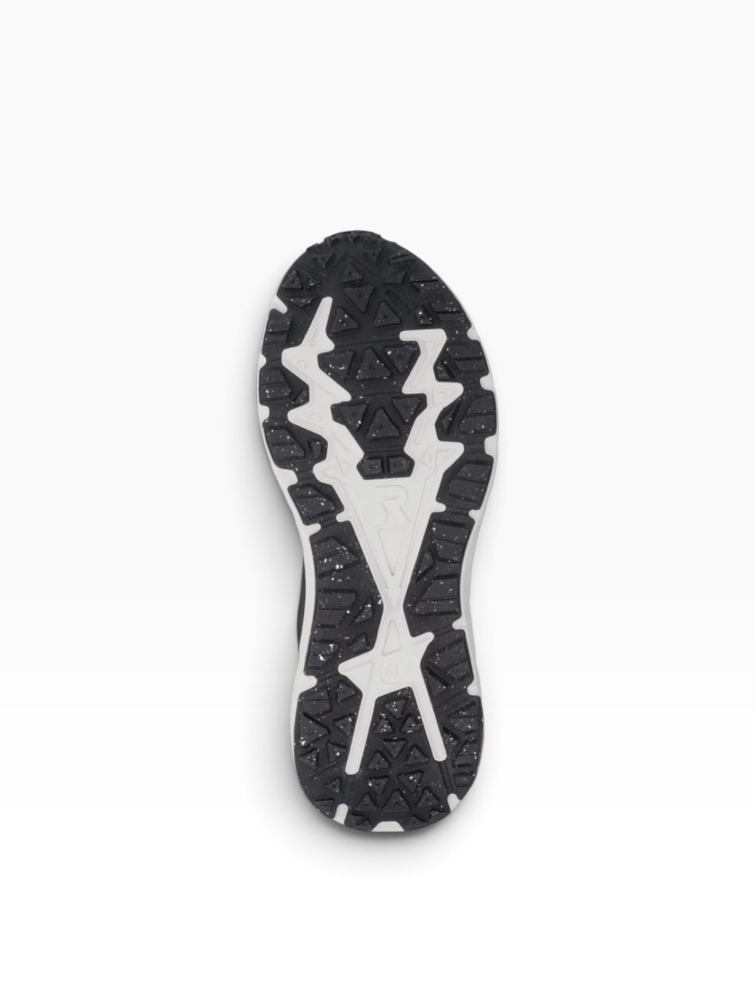 Rieker - Mens black/grey runner - U4501-00