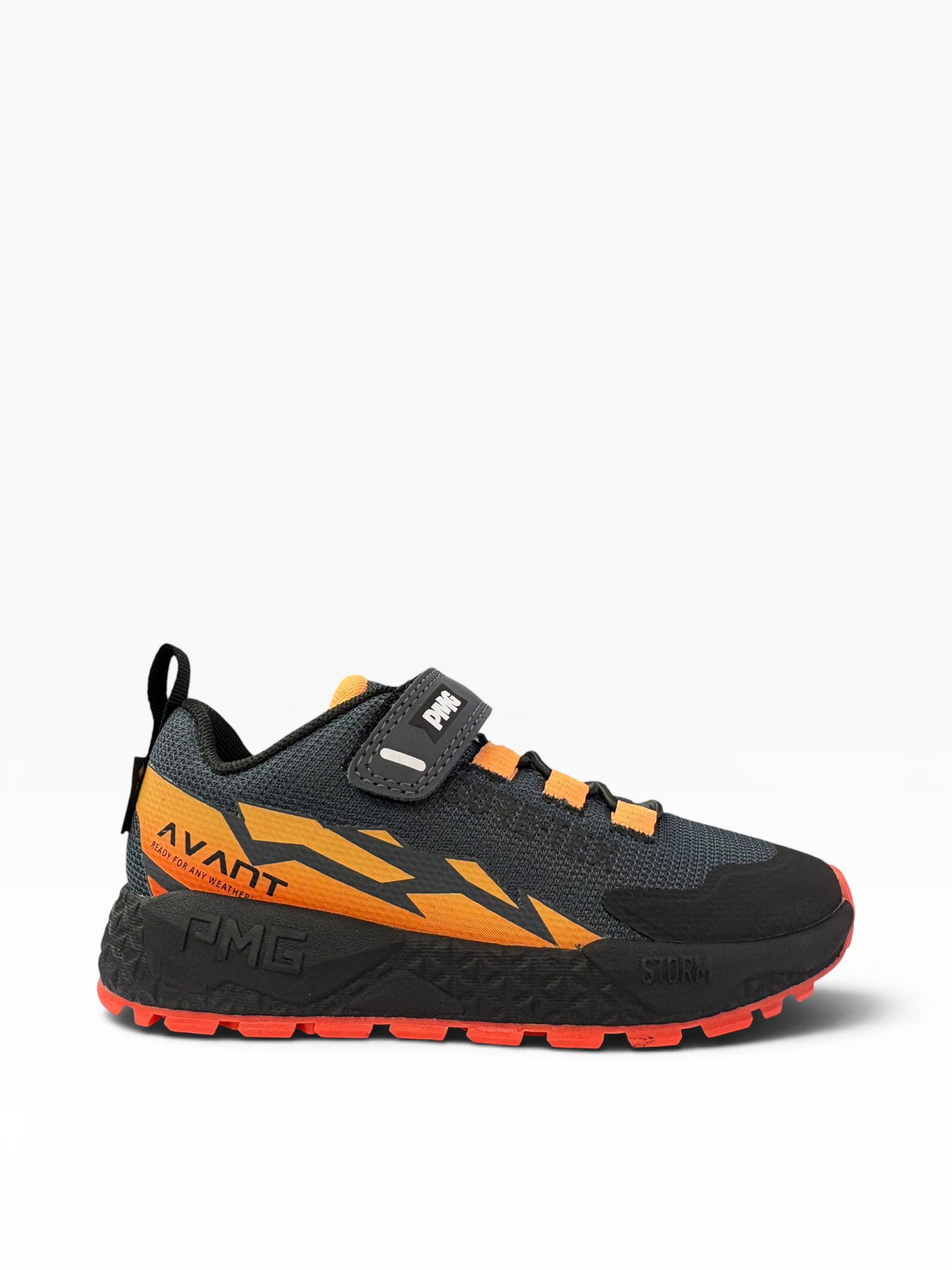 Primigi - Boys black/orange runner - 2419055