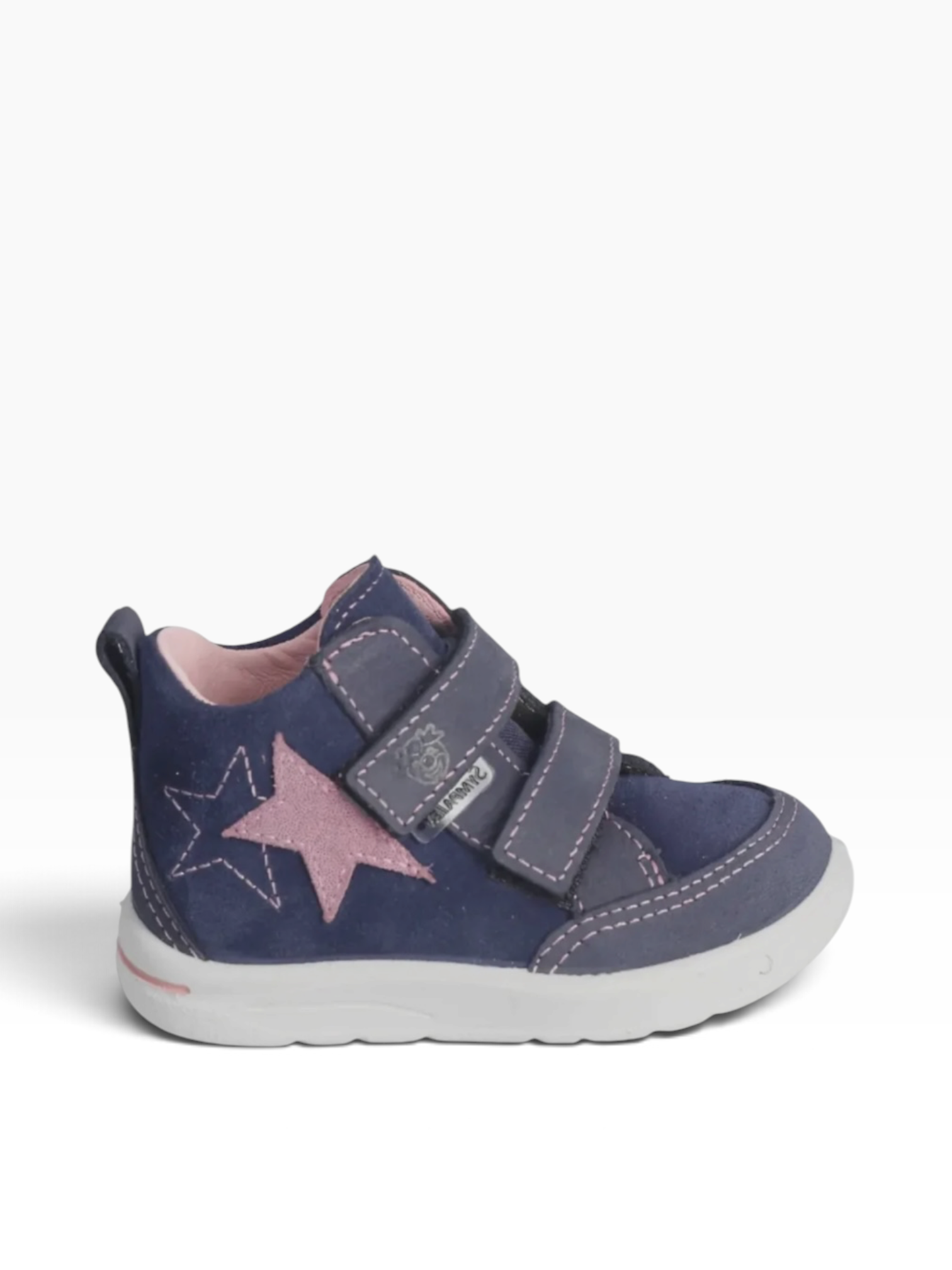 Ricosta - Girls navy/pink waterproof boot - Liam