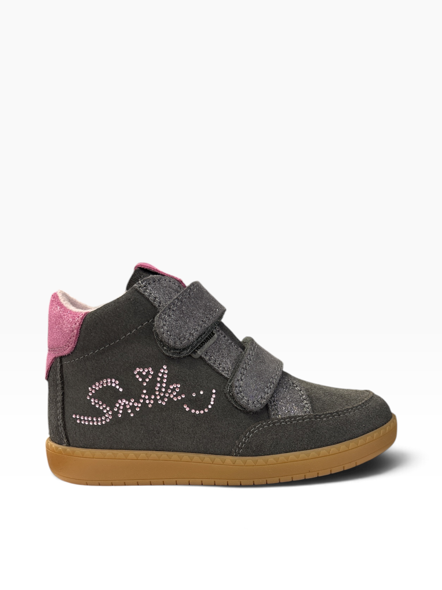 Ricosta - Girls grey/pink waterproof boot - Vienna
