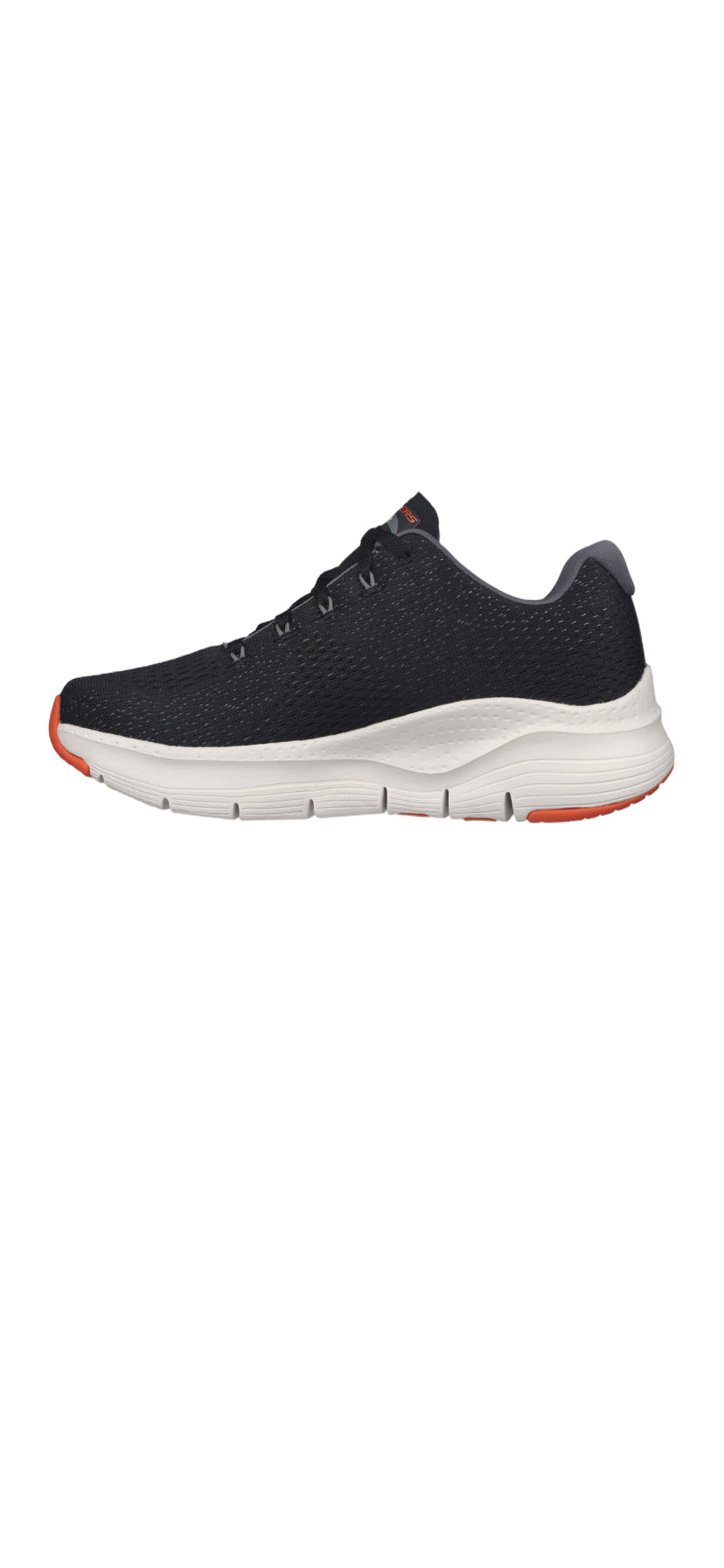 Skechers - men’s arch fit runner - black/orange Takar
