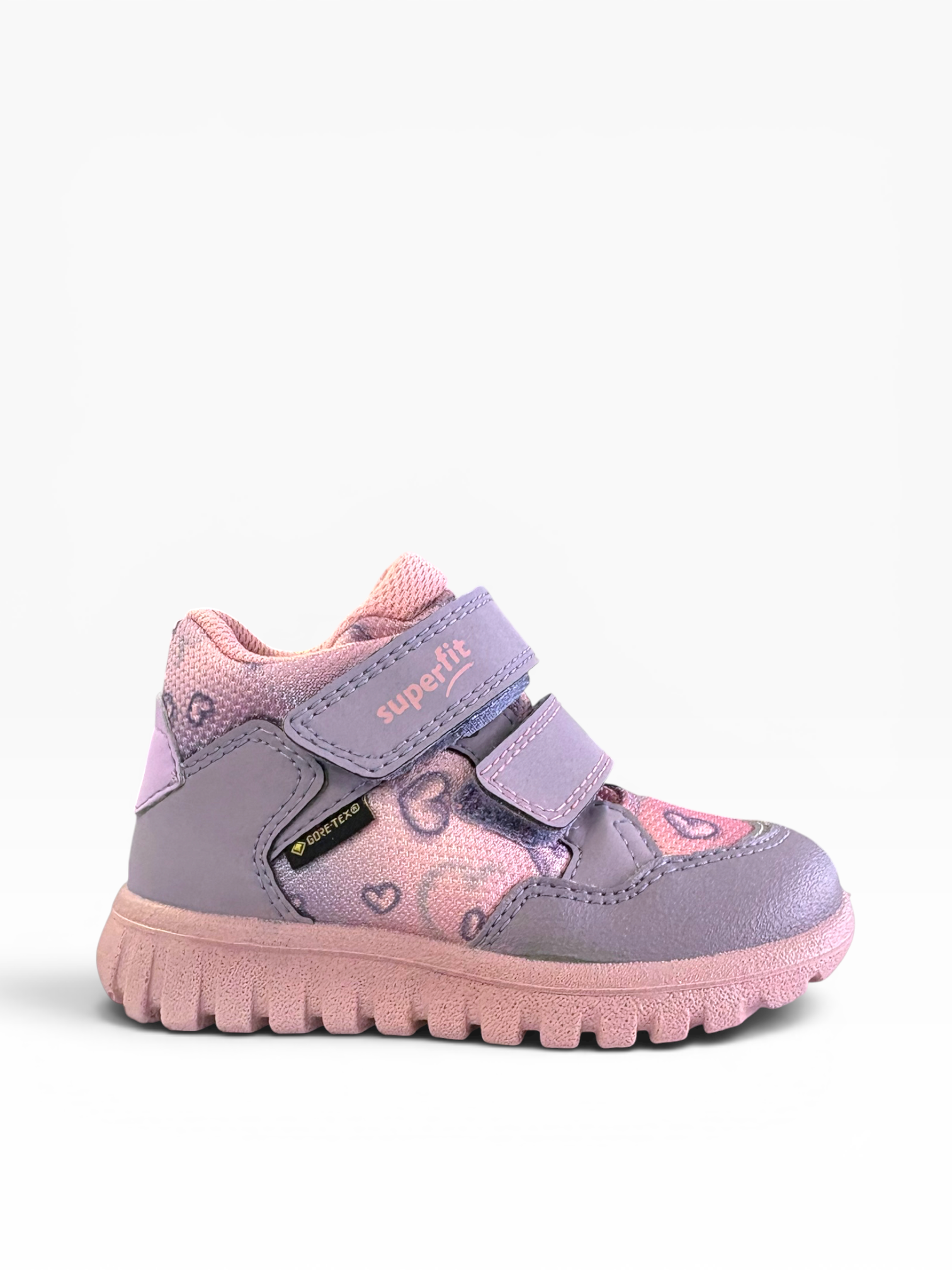 Superfit - Girls purple/pink heart boot - Sport7 Mini