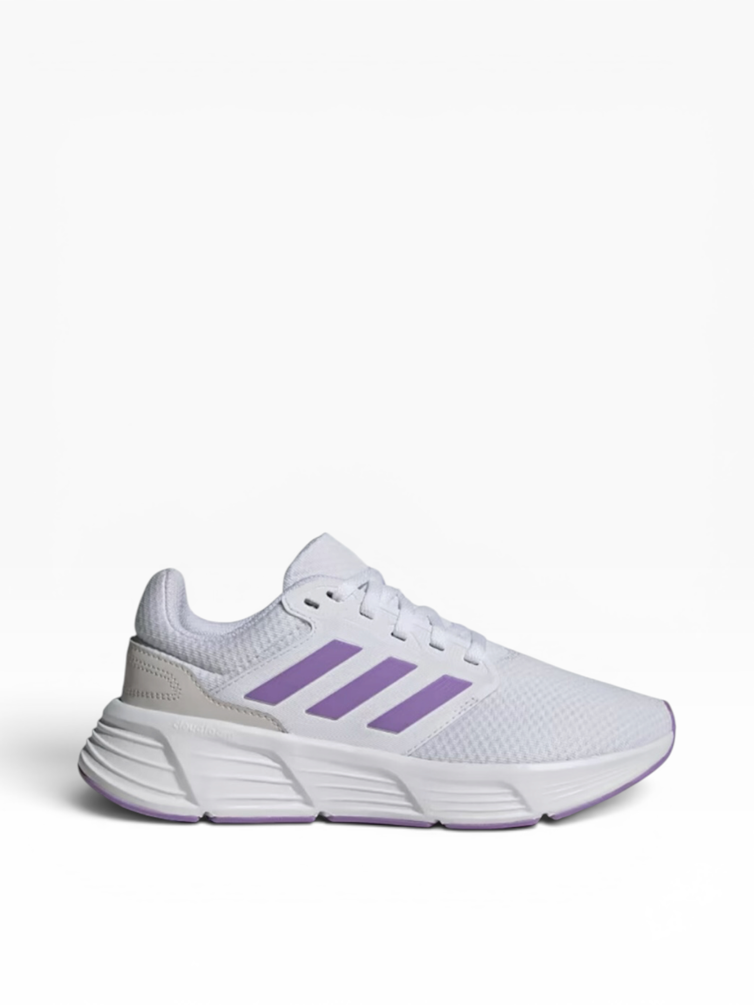 Adidas - Girls white/purple runner - Galaxy 6 W