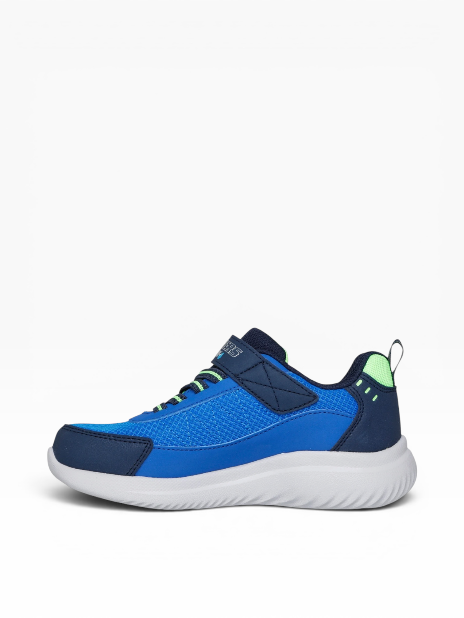 Skechers -Boys navy/green runner - Aqua pace