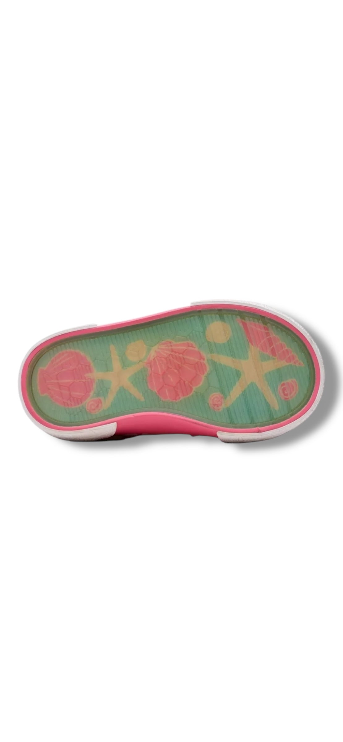 Clarks - Girls pink canvas shoe - FoxingShell T