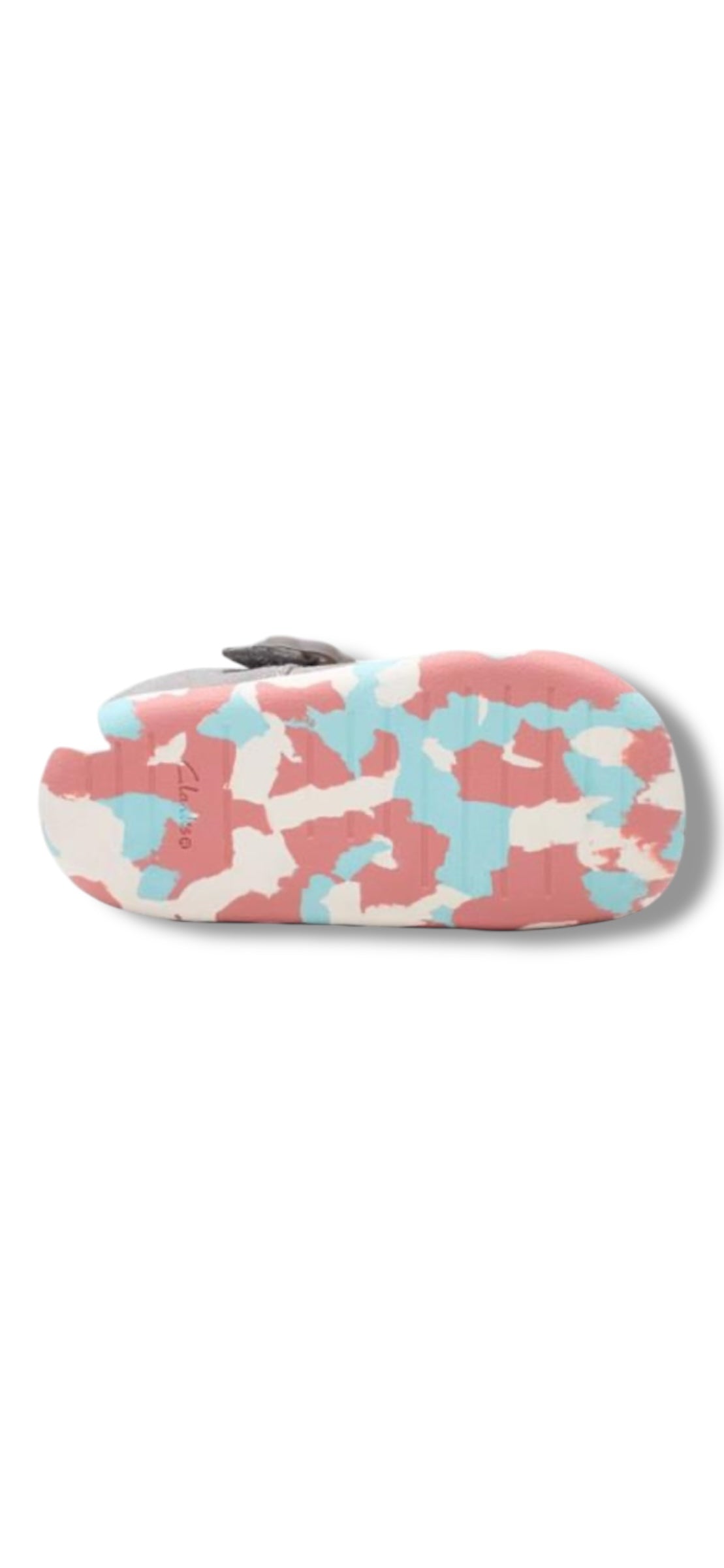 Clarks - Girls grey pre-walker - Roamer Myth T