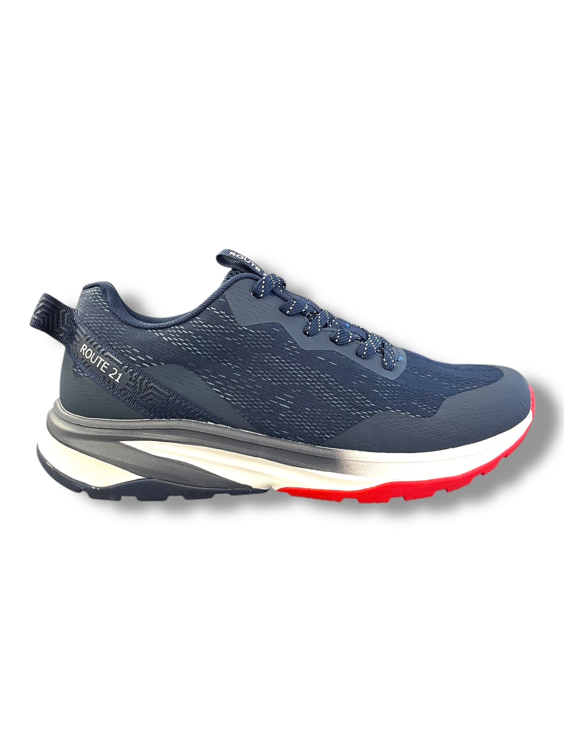 Route 21 - Men’s navy runner - M842NC