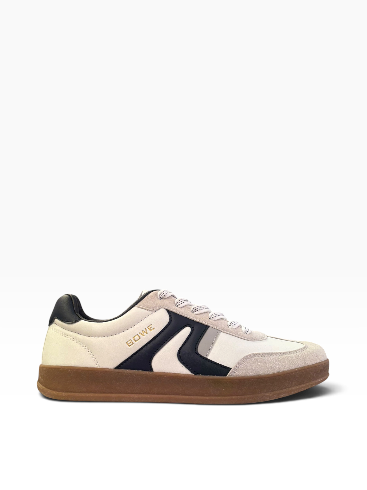 Tommy Bowe - Men’s white/navy shoe - Burwett