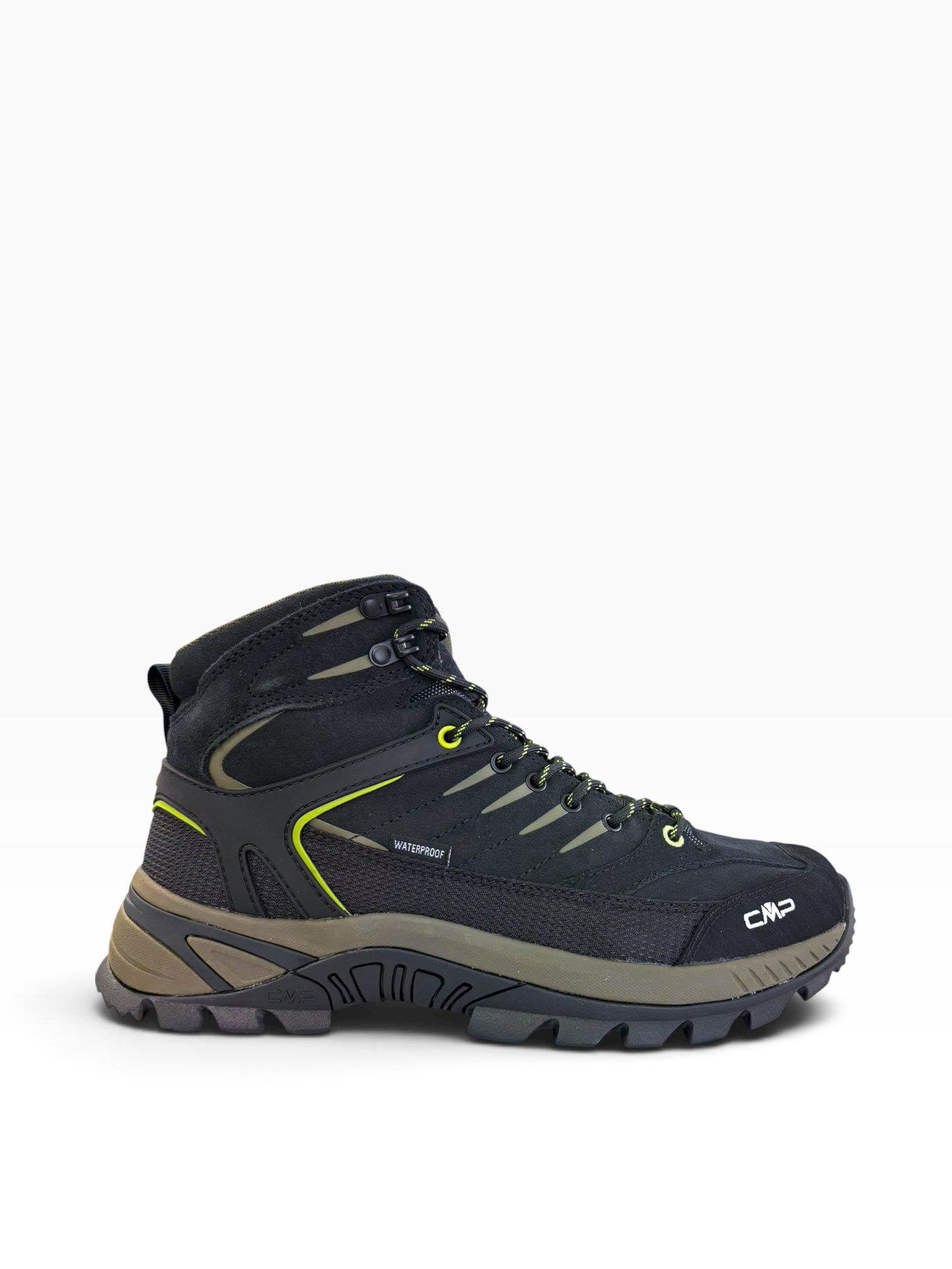CMP - Mens black/green boot - Rigel 2.0 3Q19367