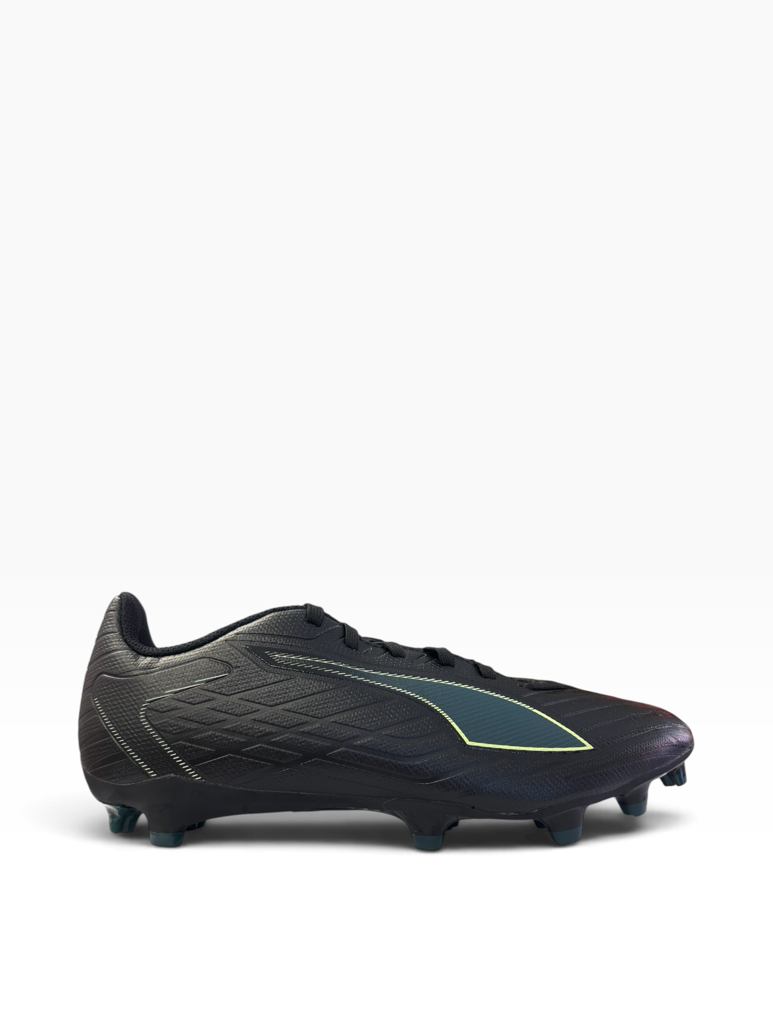 Puma - Mens black/green football boot