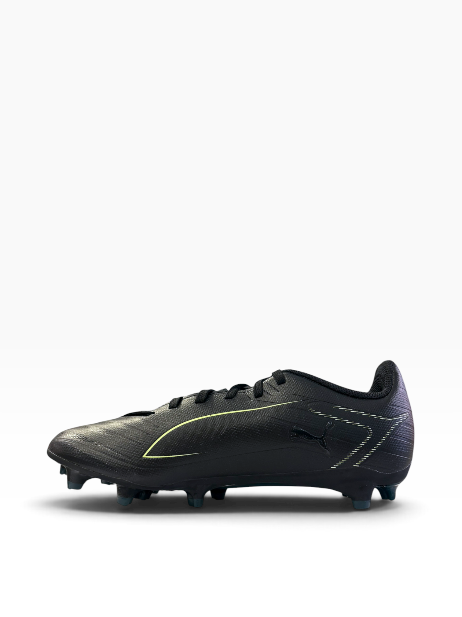 Puma - Mens black/green football boot
