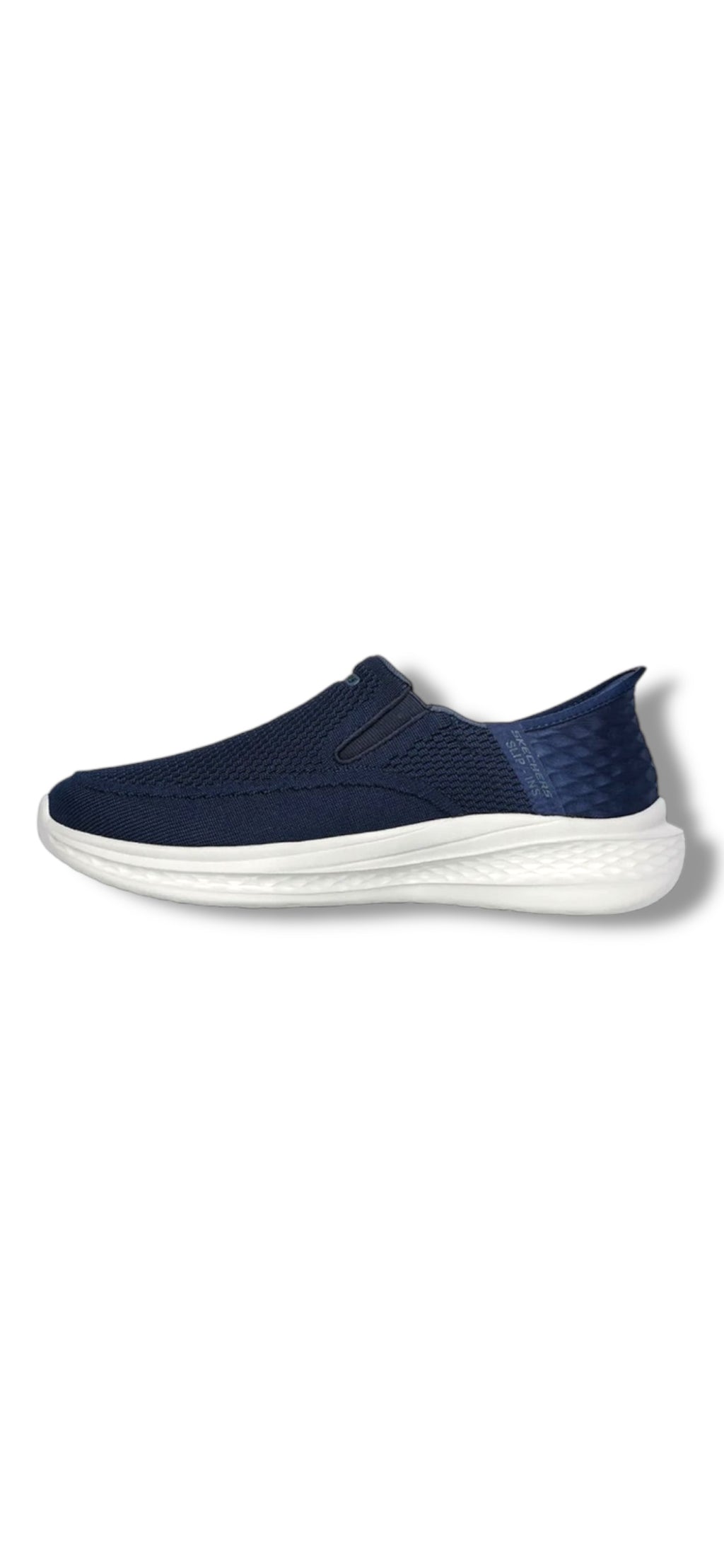 Skechers - Men’s navy slip-in runner - Deacon