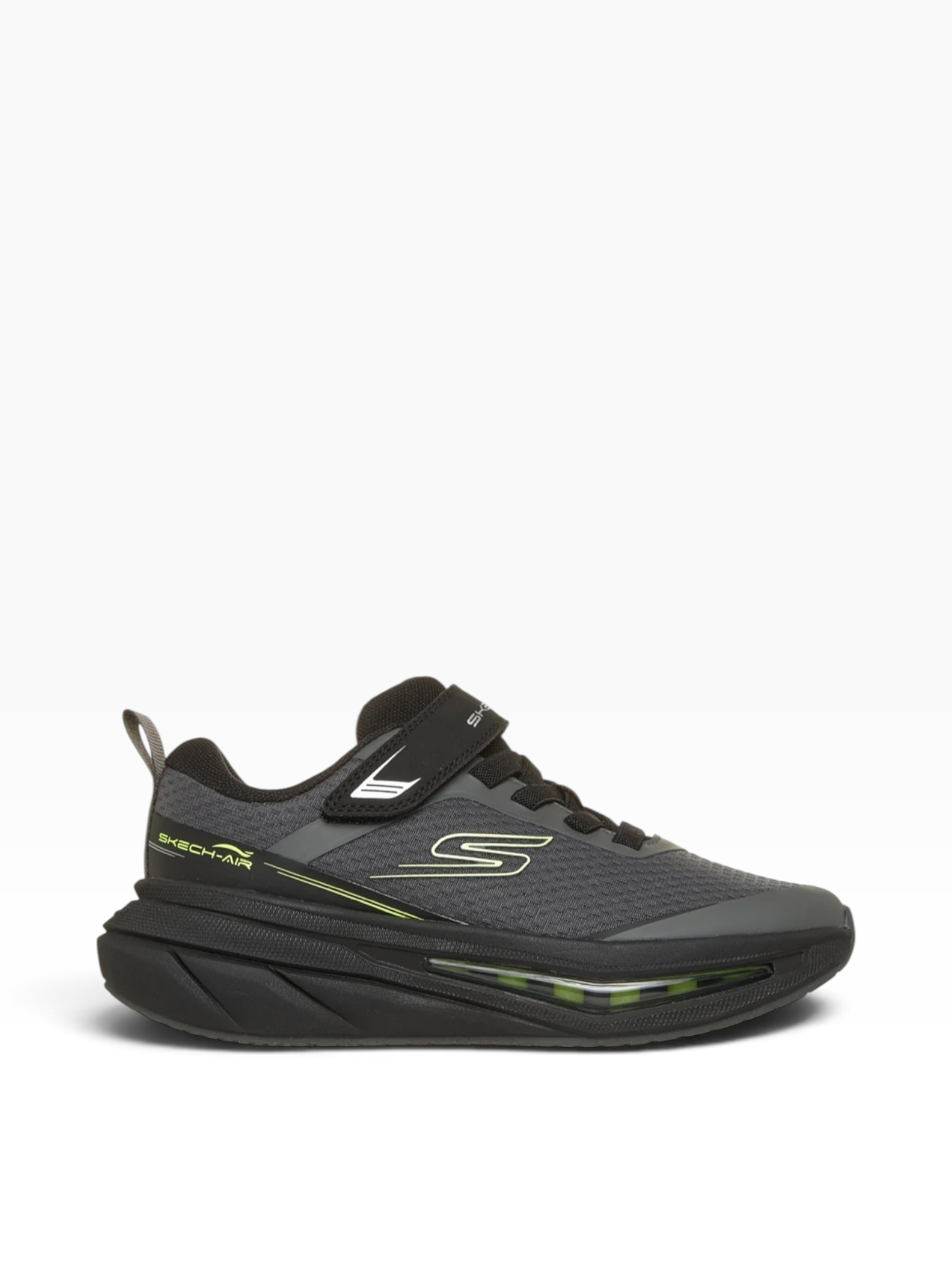 Skechers - Boys black/green runner - Skech-air 5.0