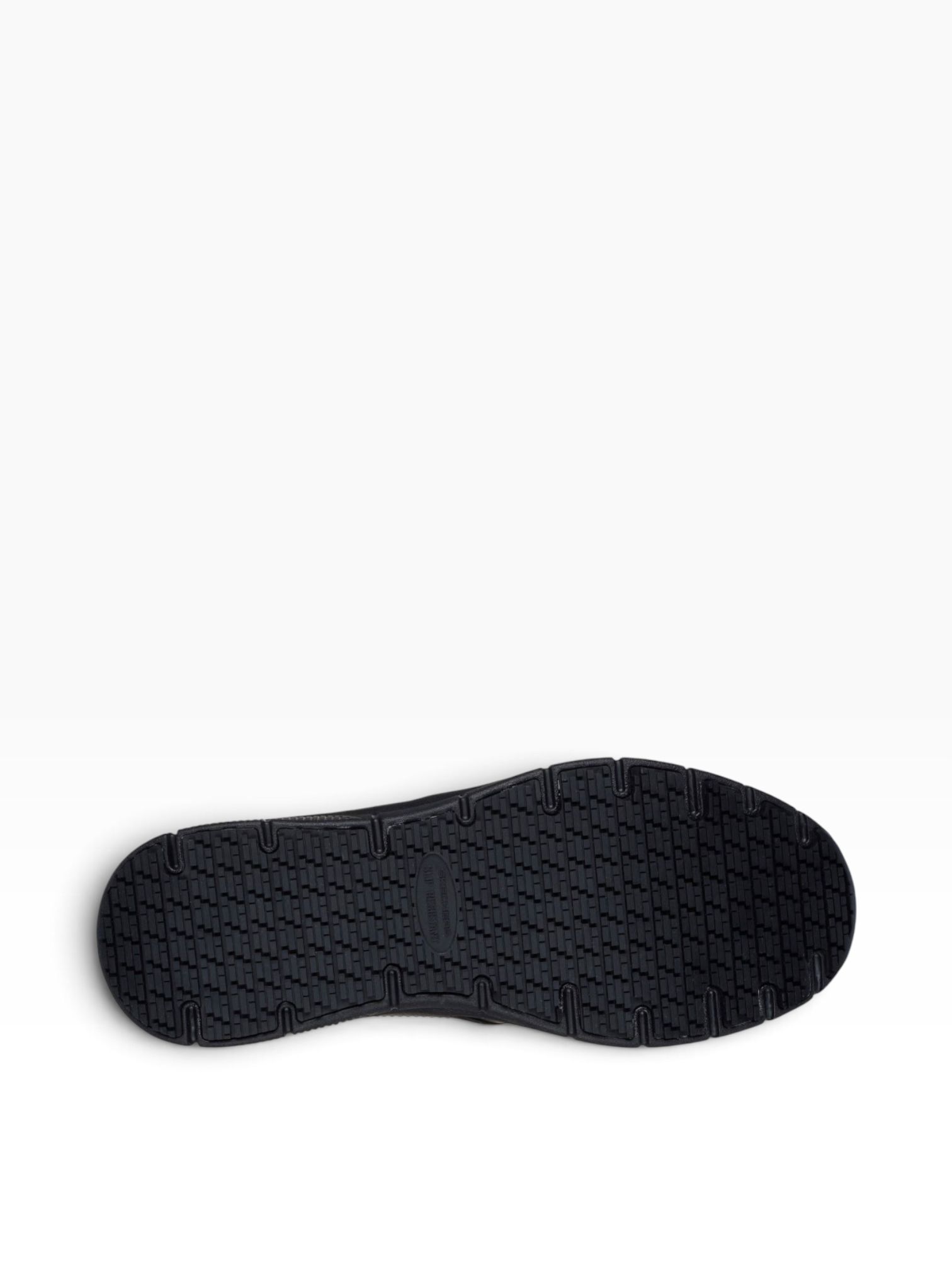 Skechers - Mens black slip-on shoe - Nampa-Broxtin