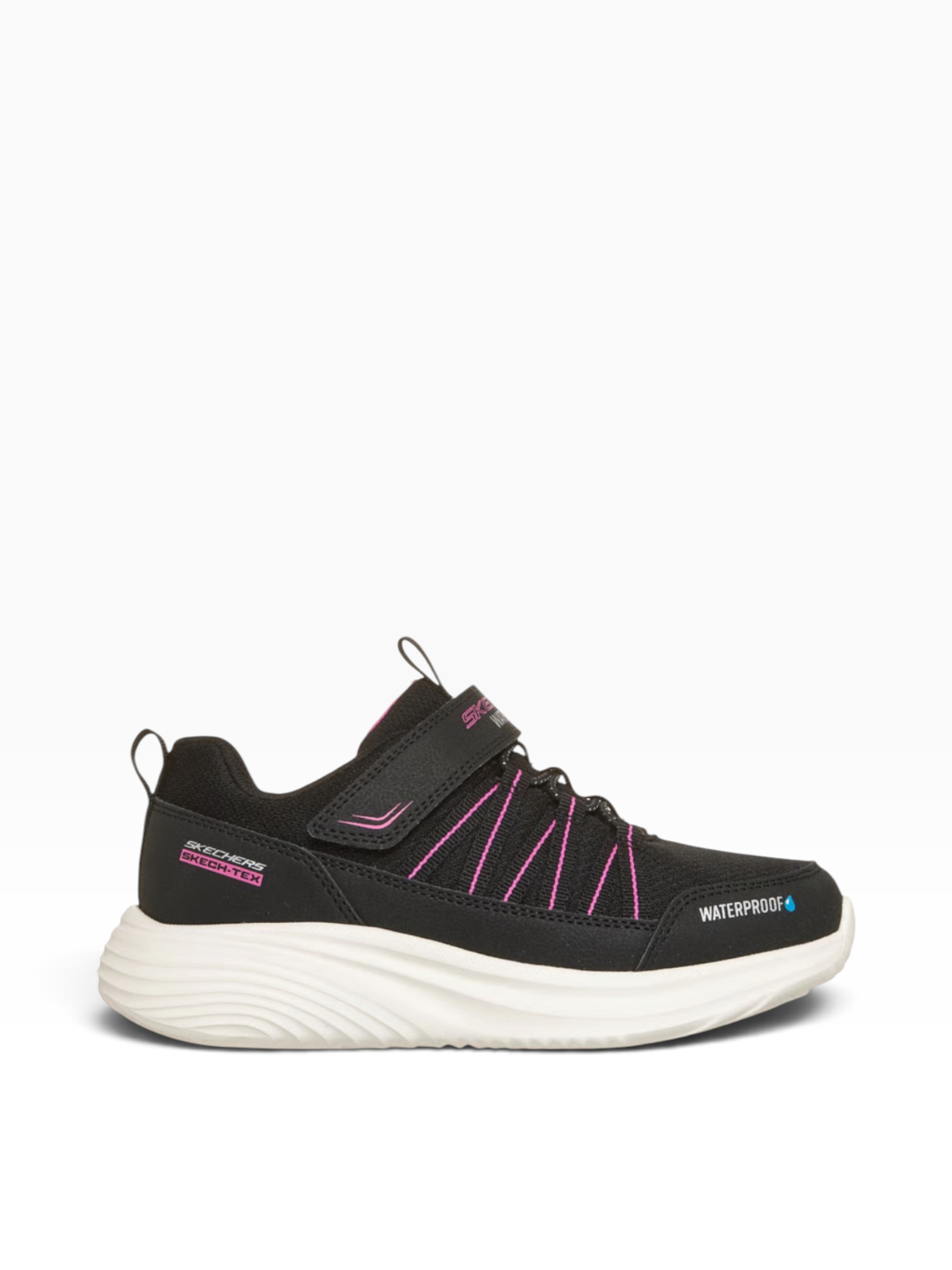 Skechers - Girls black/pink runner - Aqua step