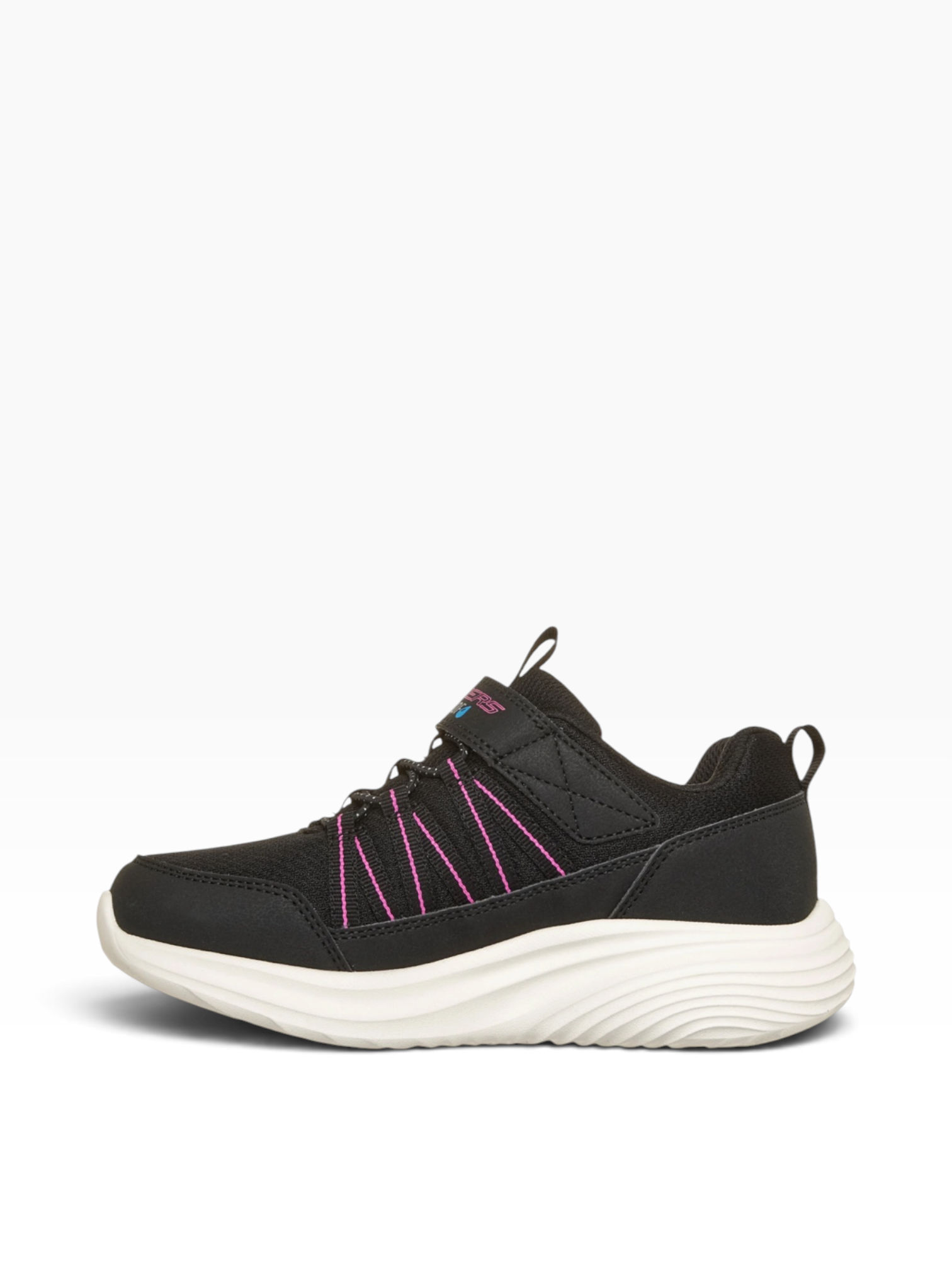 Skechers - Girls black/pink runner - Aqua step