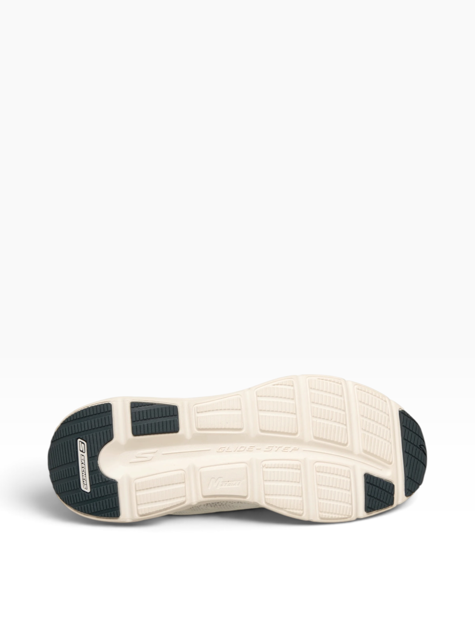 Skechers - Mens cream/beige runner - Glide-step Vortex